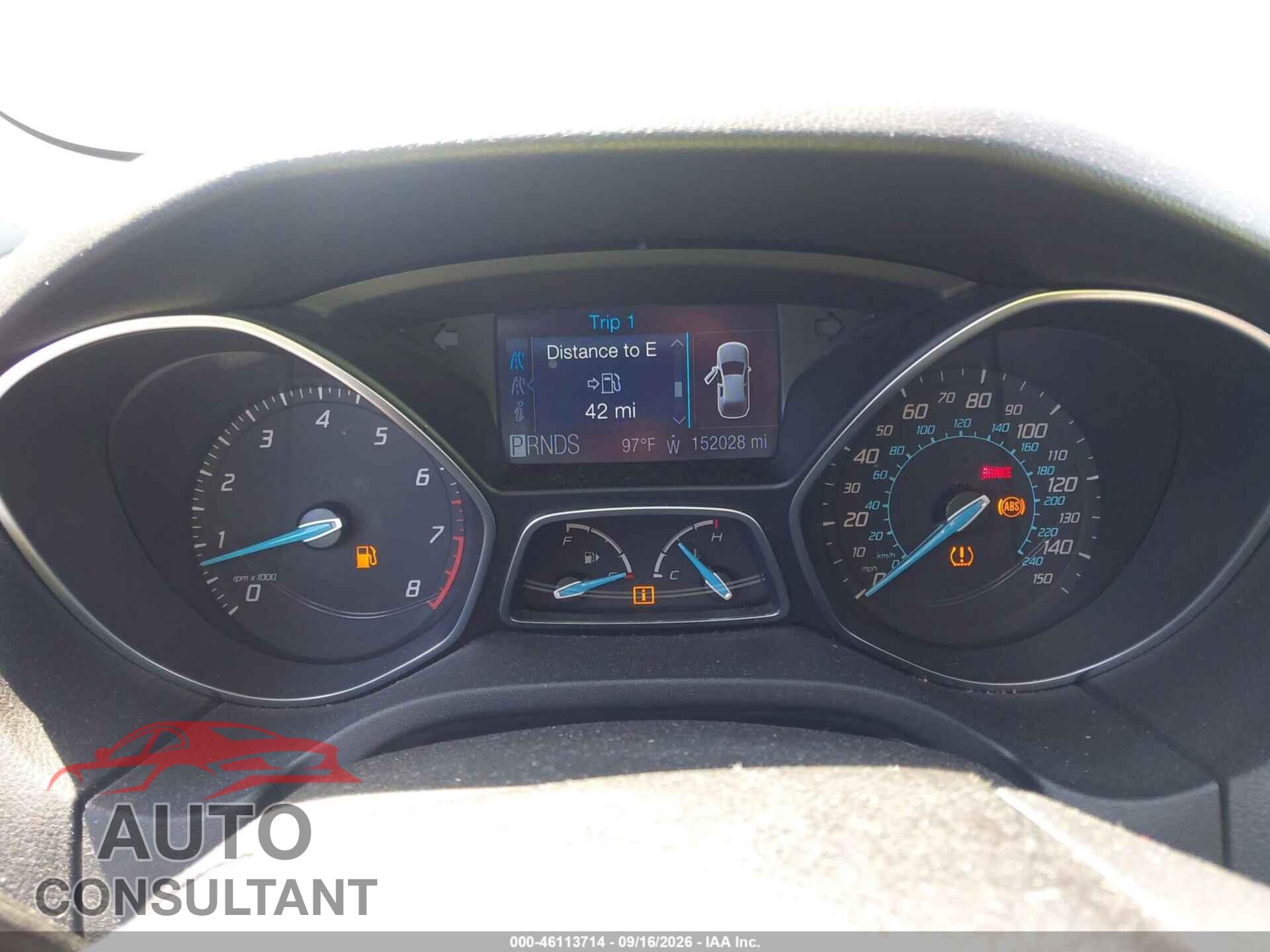 FORD FOCUS 2012 - 1FAHP3F26CL224746