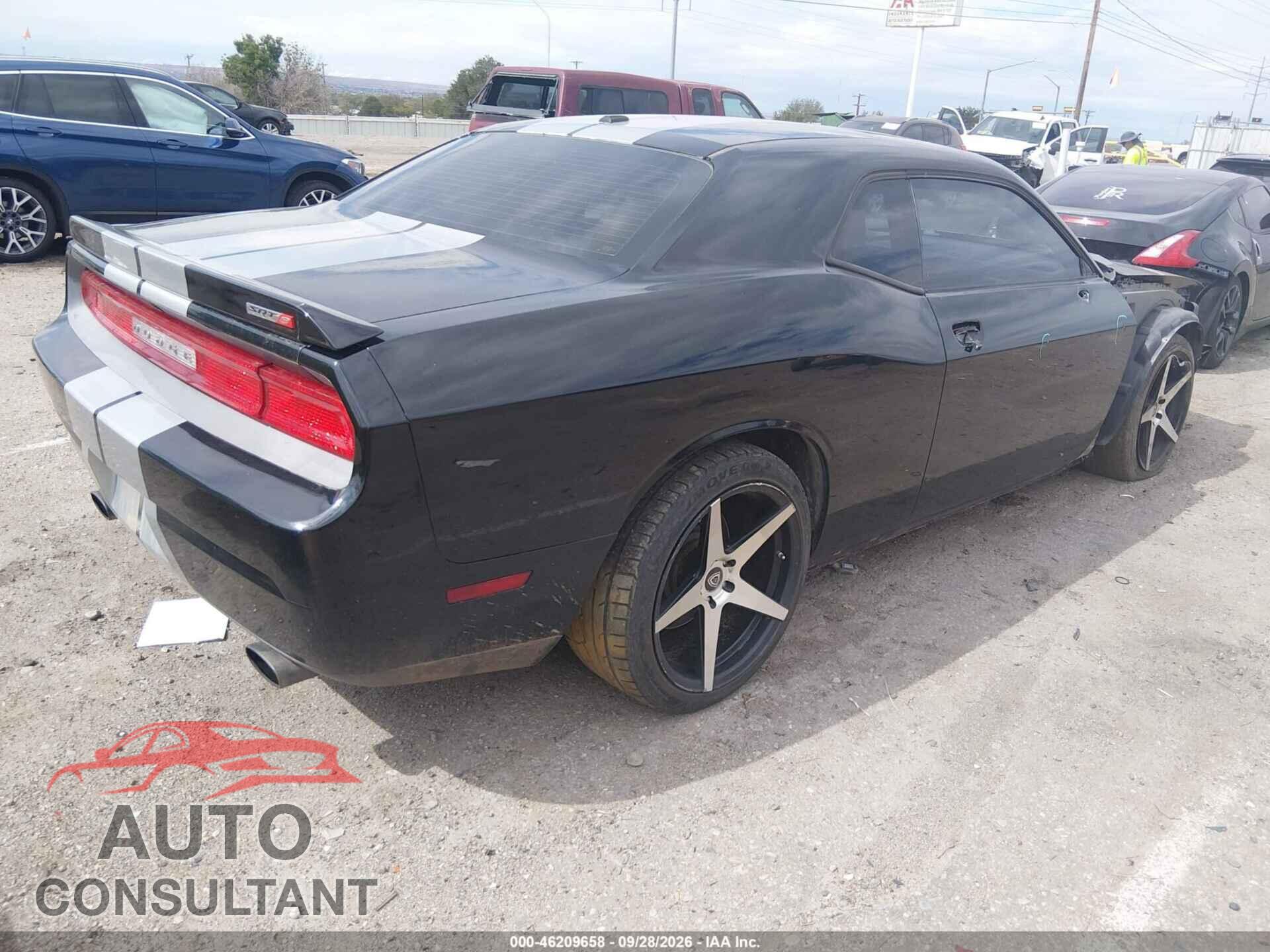 DODGE CHALLENGER 2012 - 2C3CDYCJ8CH100940