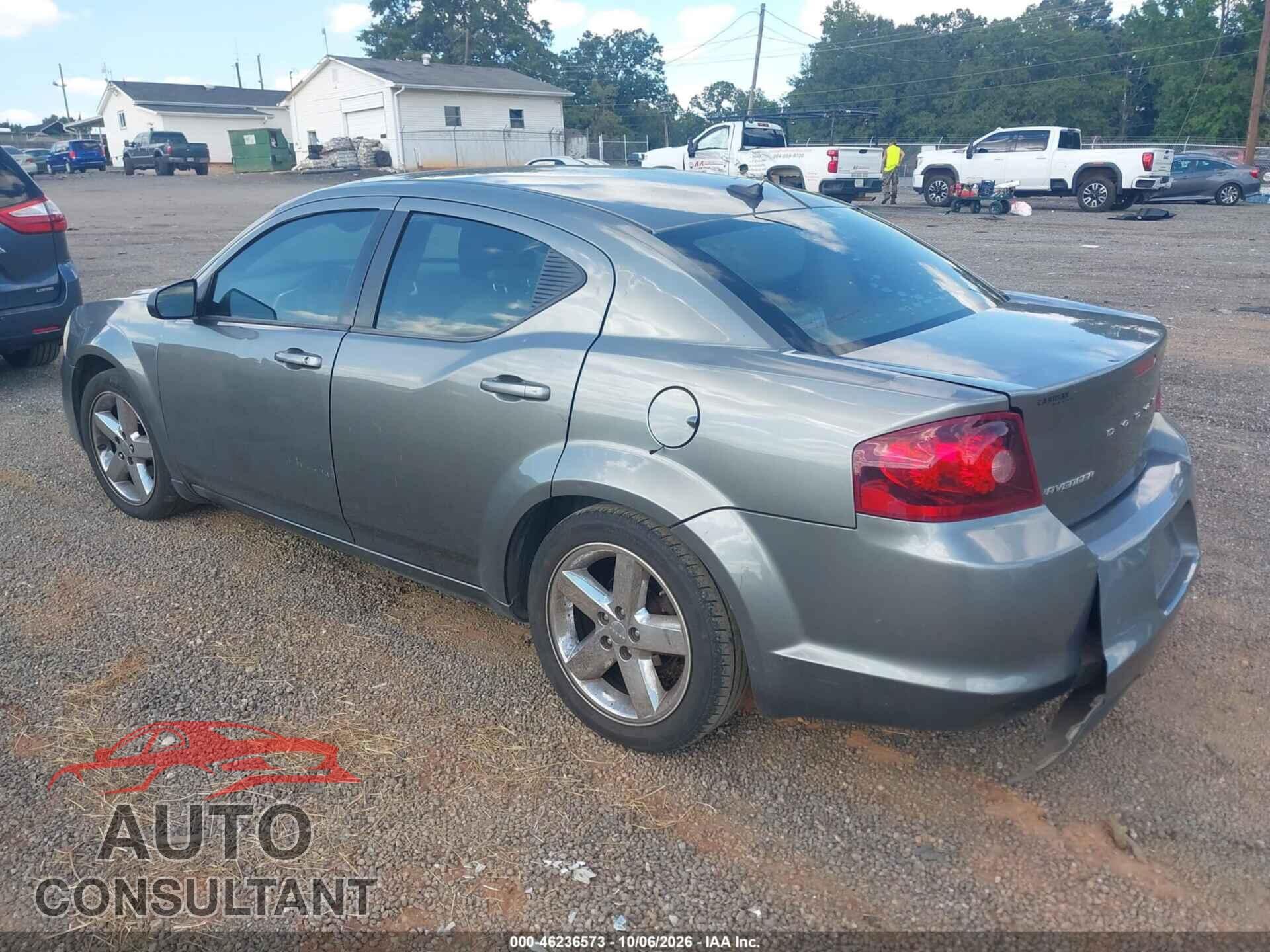 DODGE AVENGER 2013 - 1C3CDZAB9DN565124