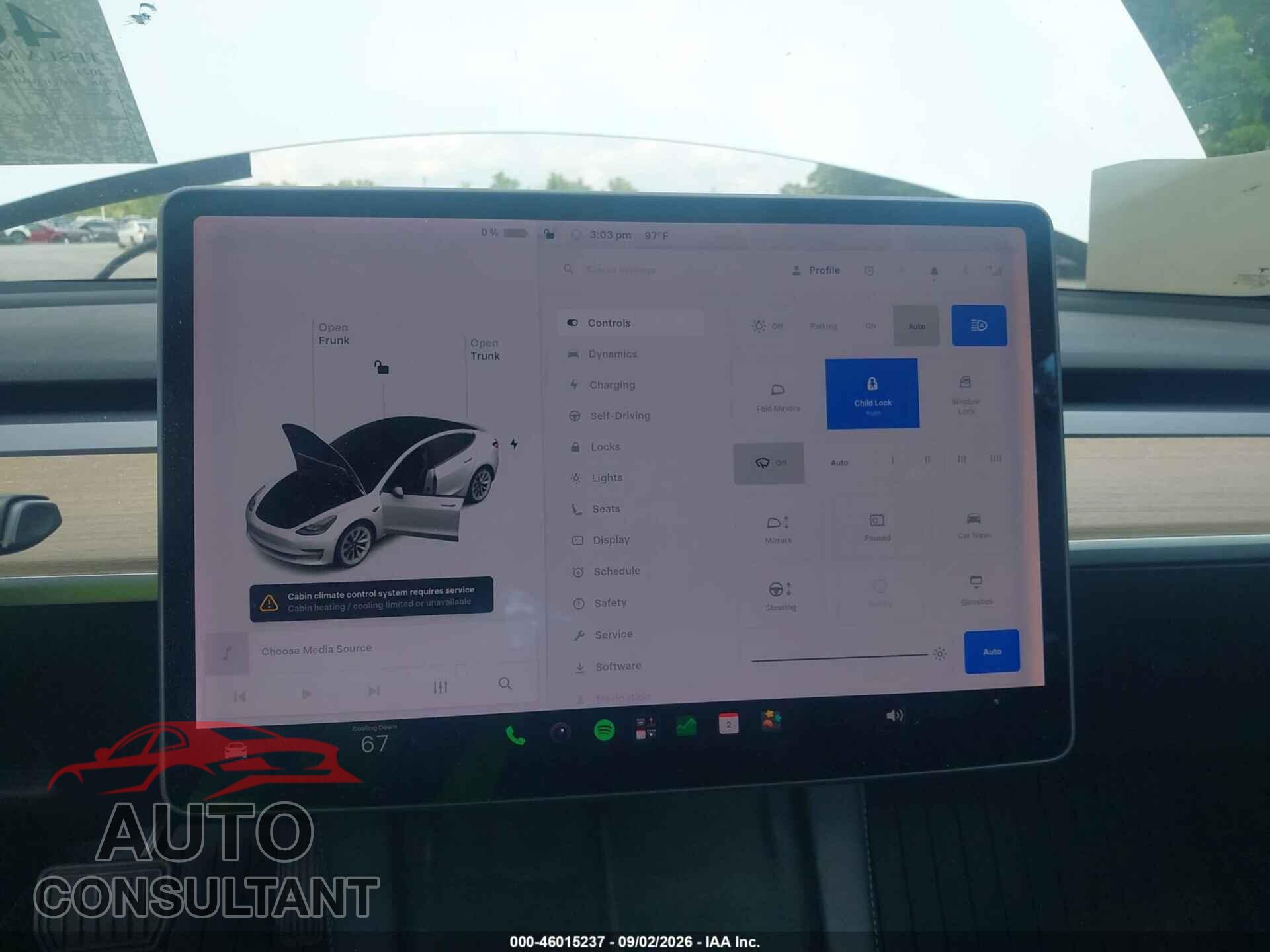 TESLA MODEL 3 2021 - 5YJ3E1EB4MF924320