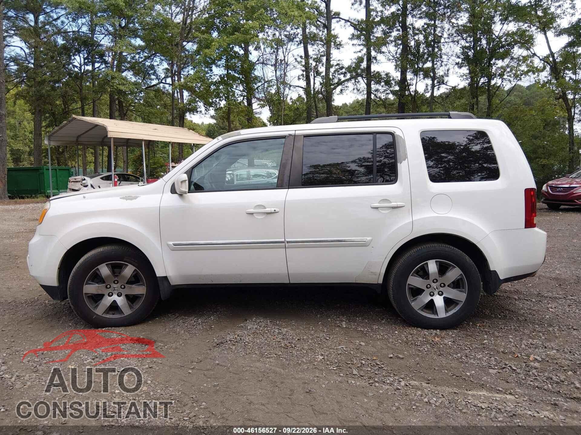 HONDA PILOT 2013 - 5FNYF4H97DB084790