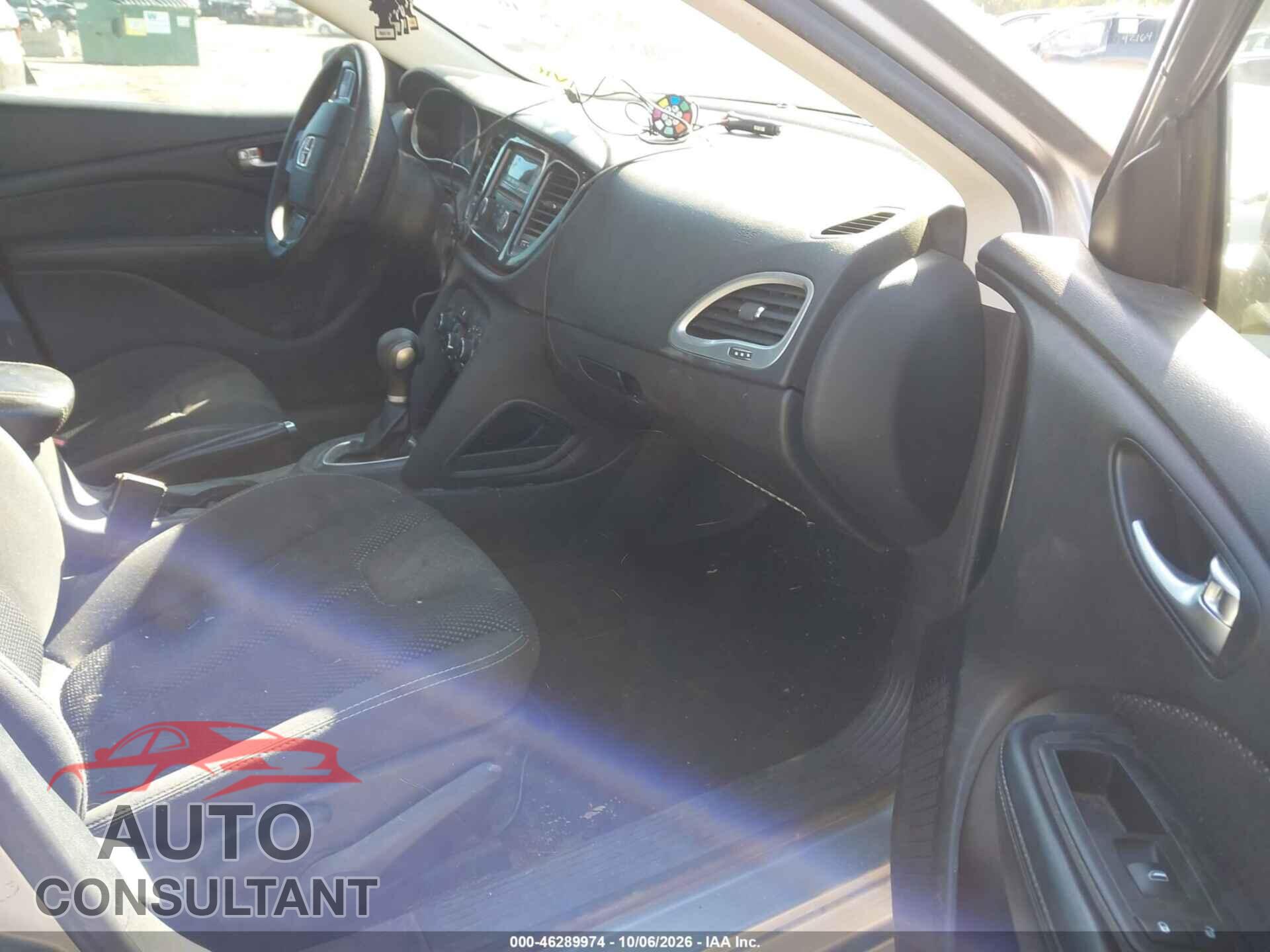 DODGE DART 2015 - 1C3CDFBB9FD132330