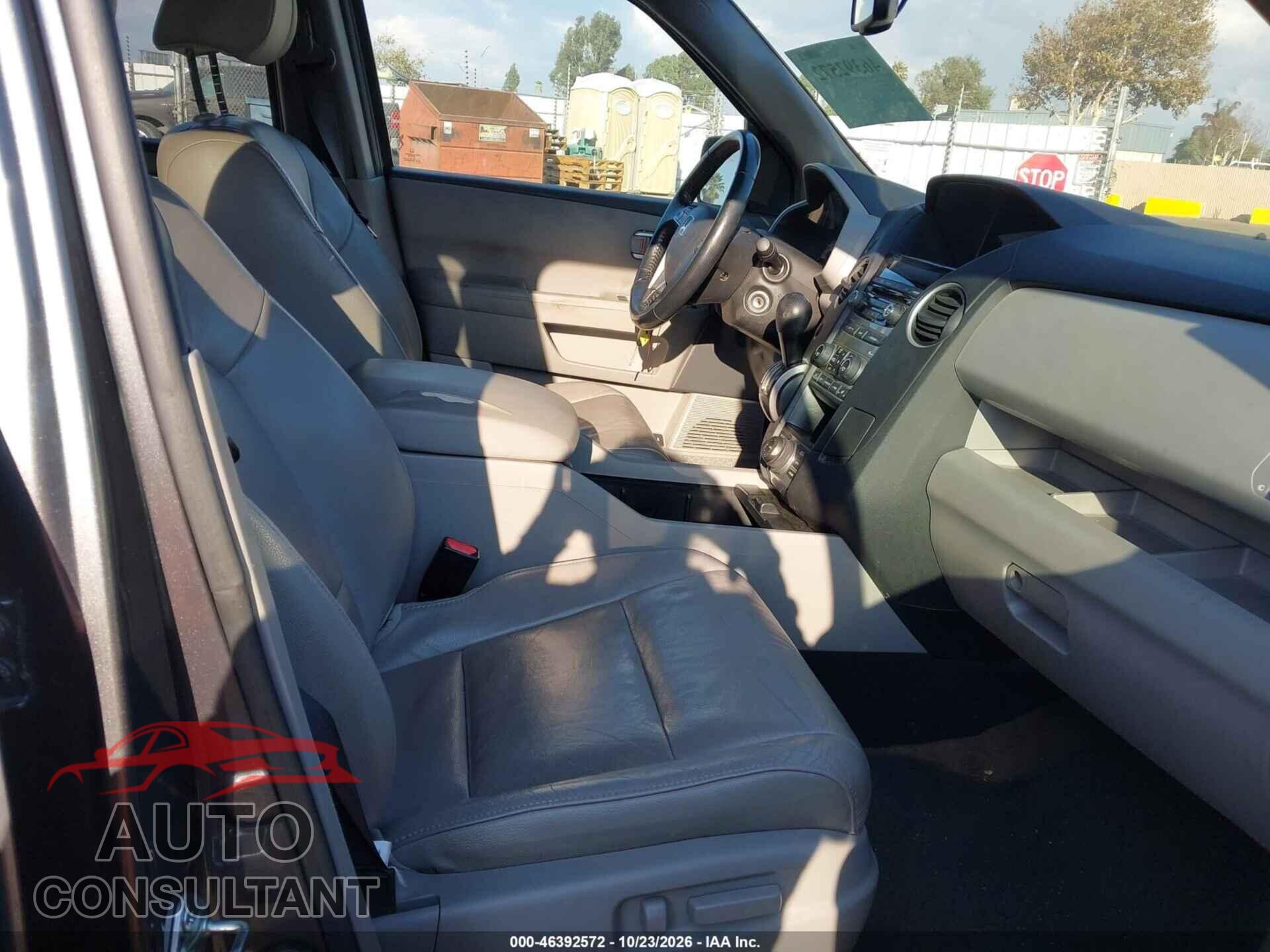 HONDA PILOT 2013 - 5FNYF4H73DB069654