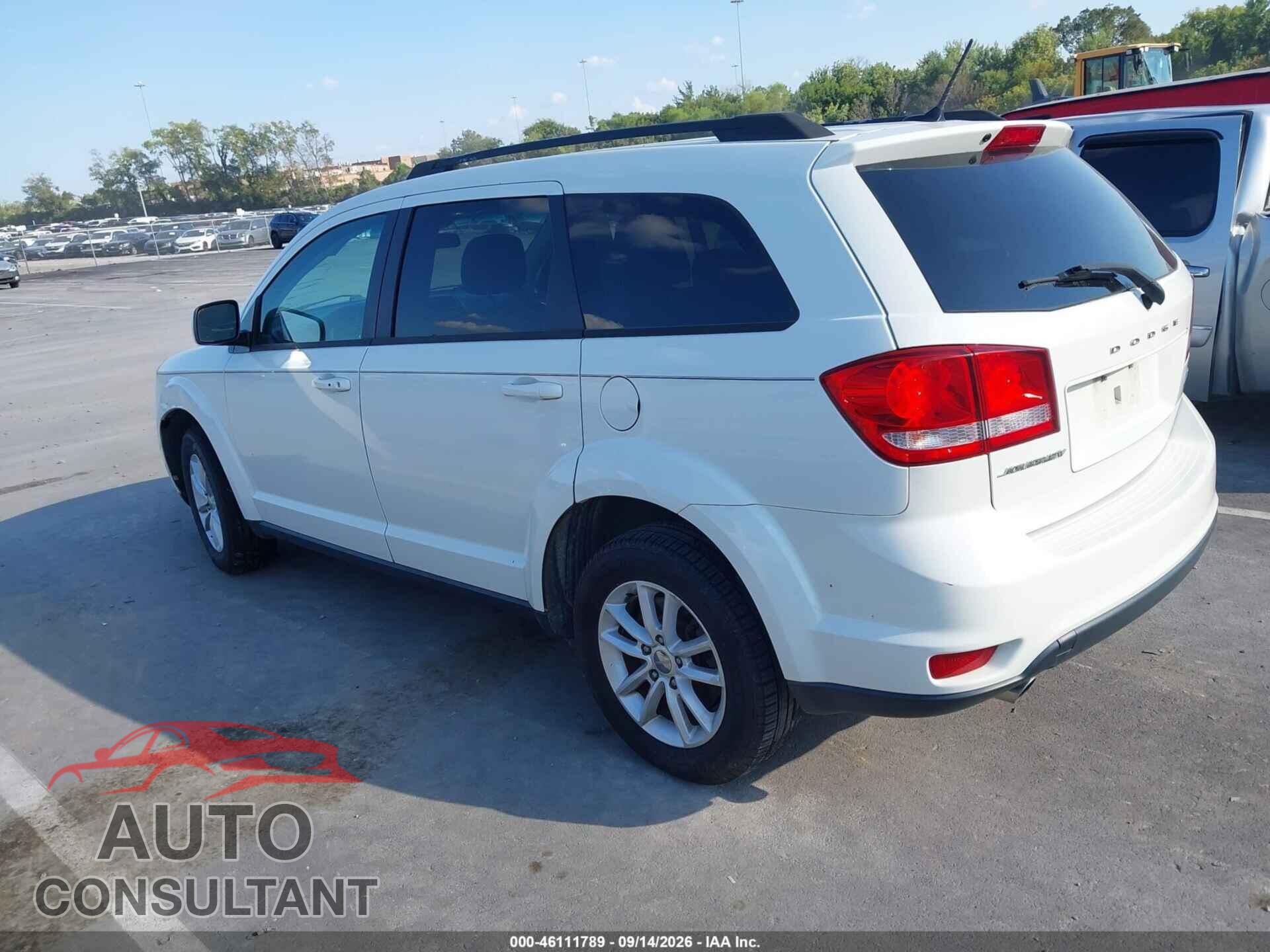 DODGE JOURNEY 2017 - 3C4PDCBG7HT534108