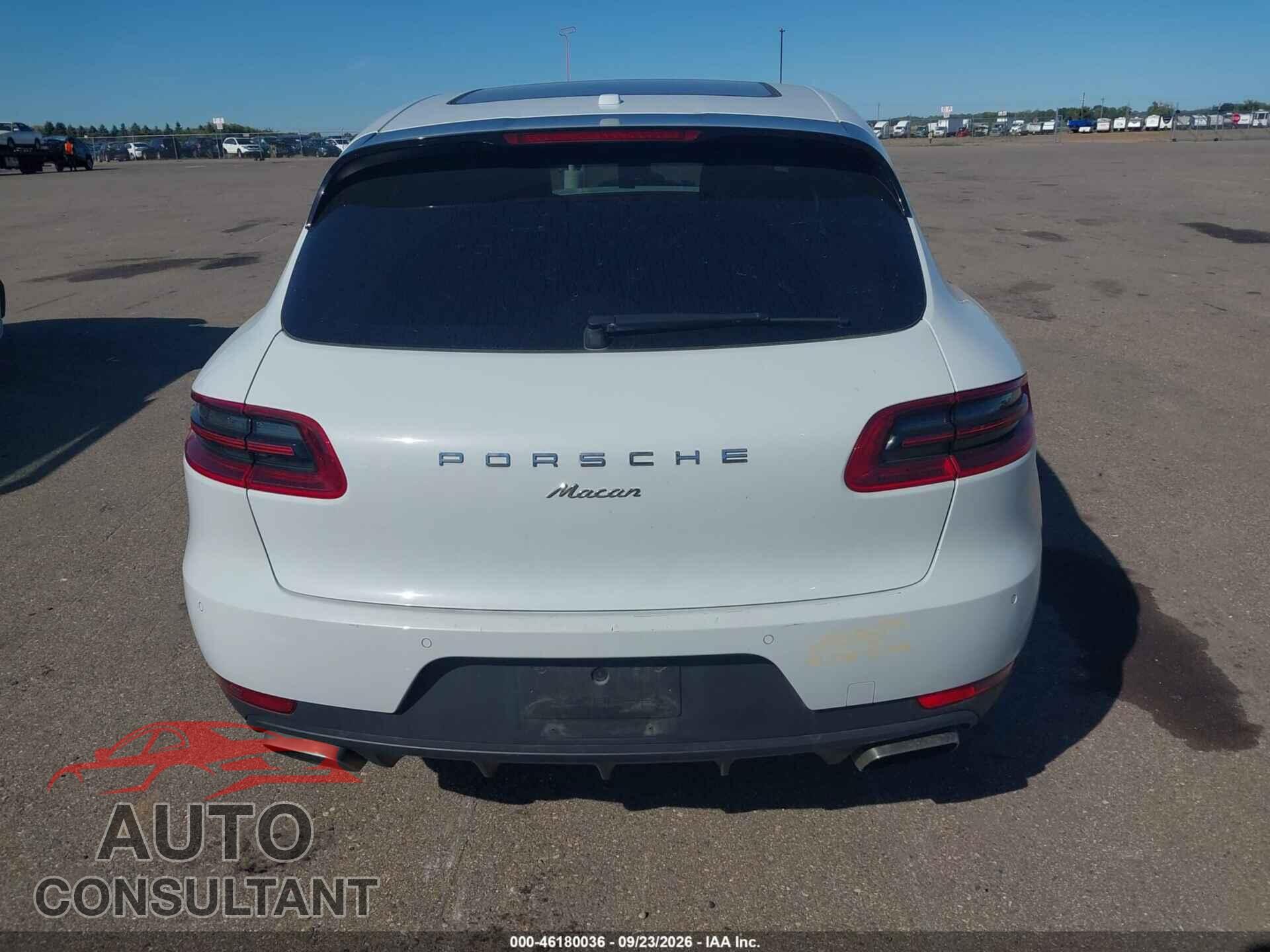PORSCHE MACAN 2017 - WP1AA2A56HLB81945
