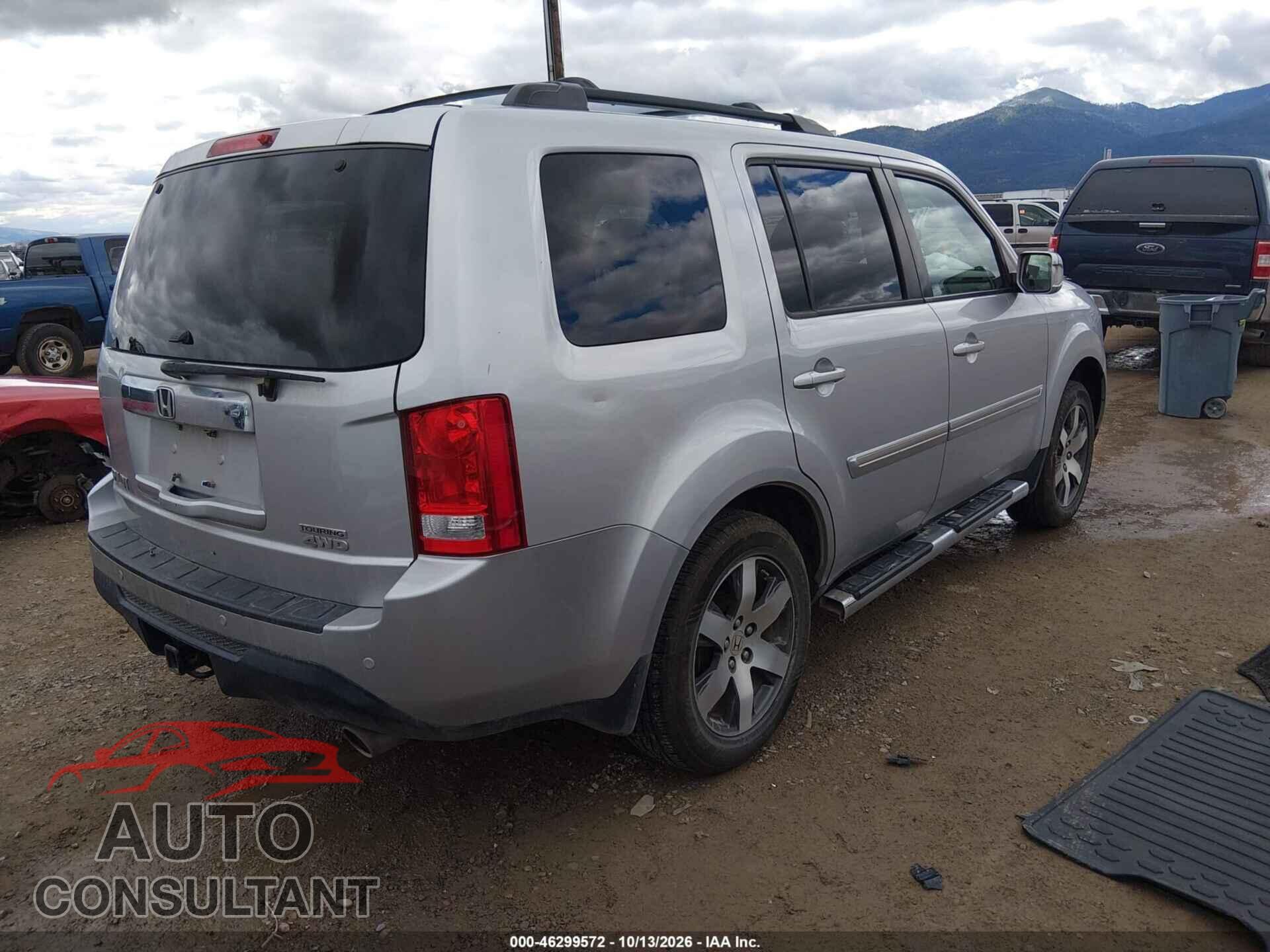 HONDA PILOT 2012 - 5FNYF4H91CB011171