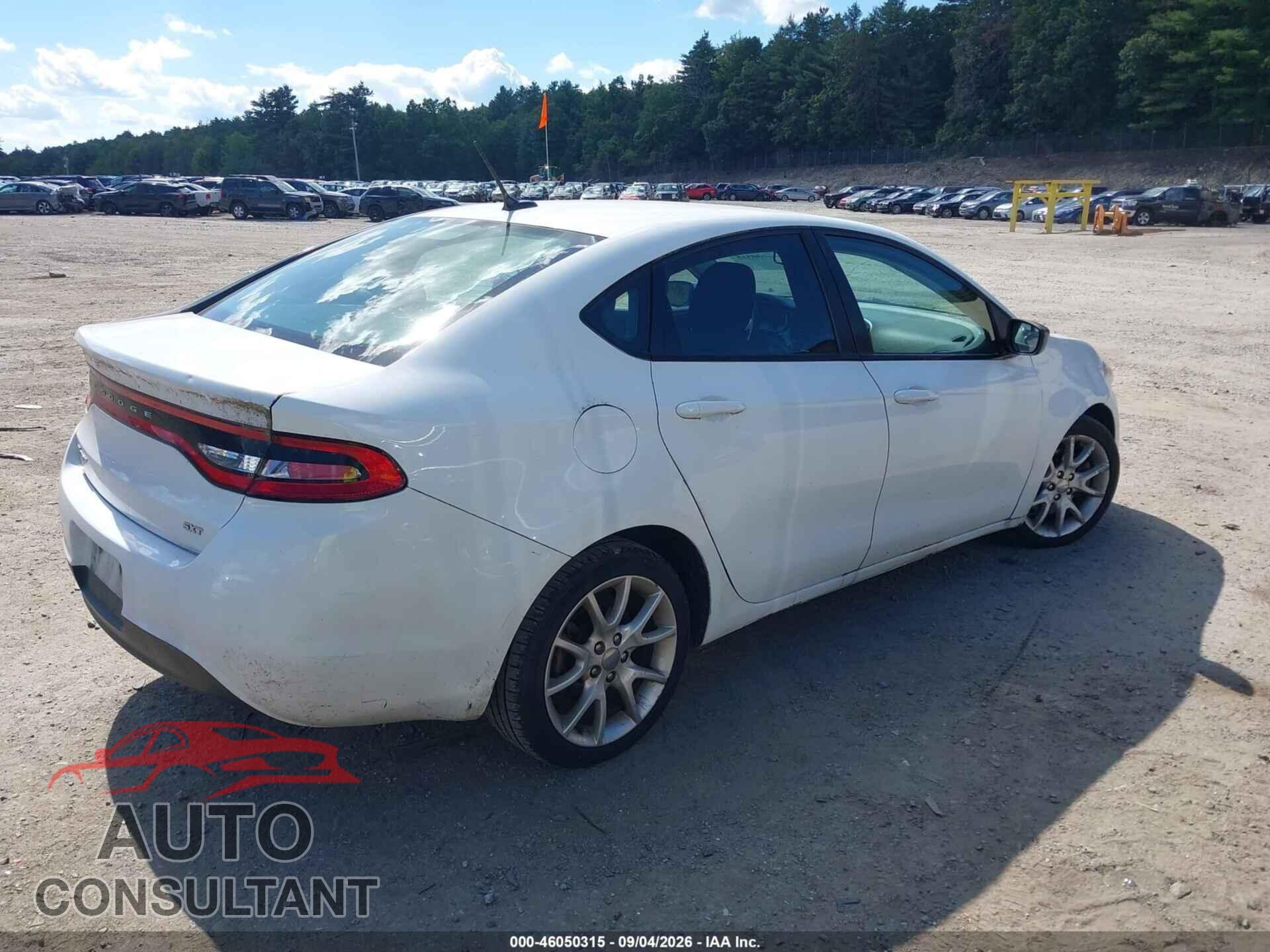 DODGE DART 2013 - 1C3CDFBA5DD332481