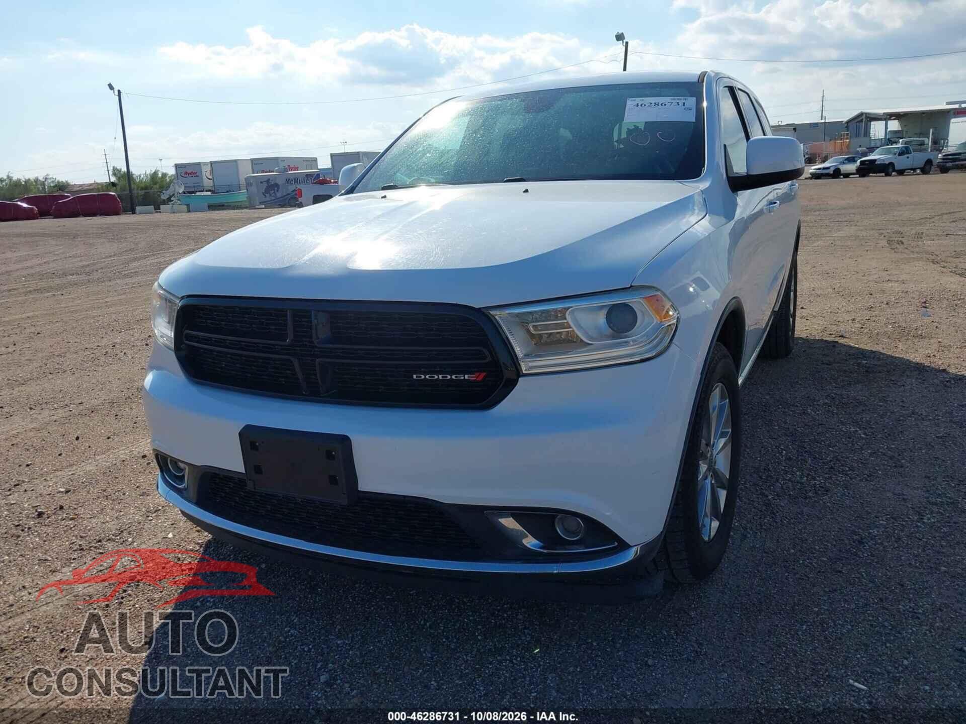 DODGE DURANGO 2016 - 1C4SDJFT2GC433039