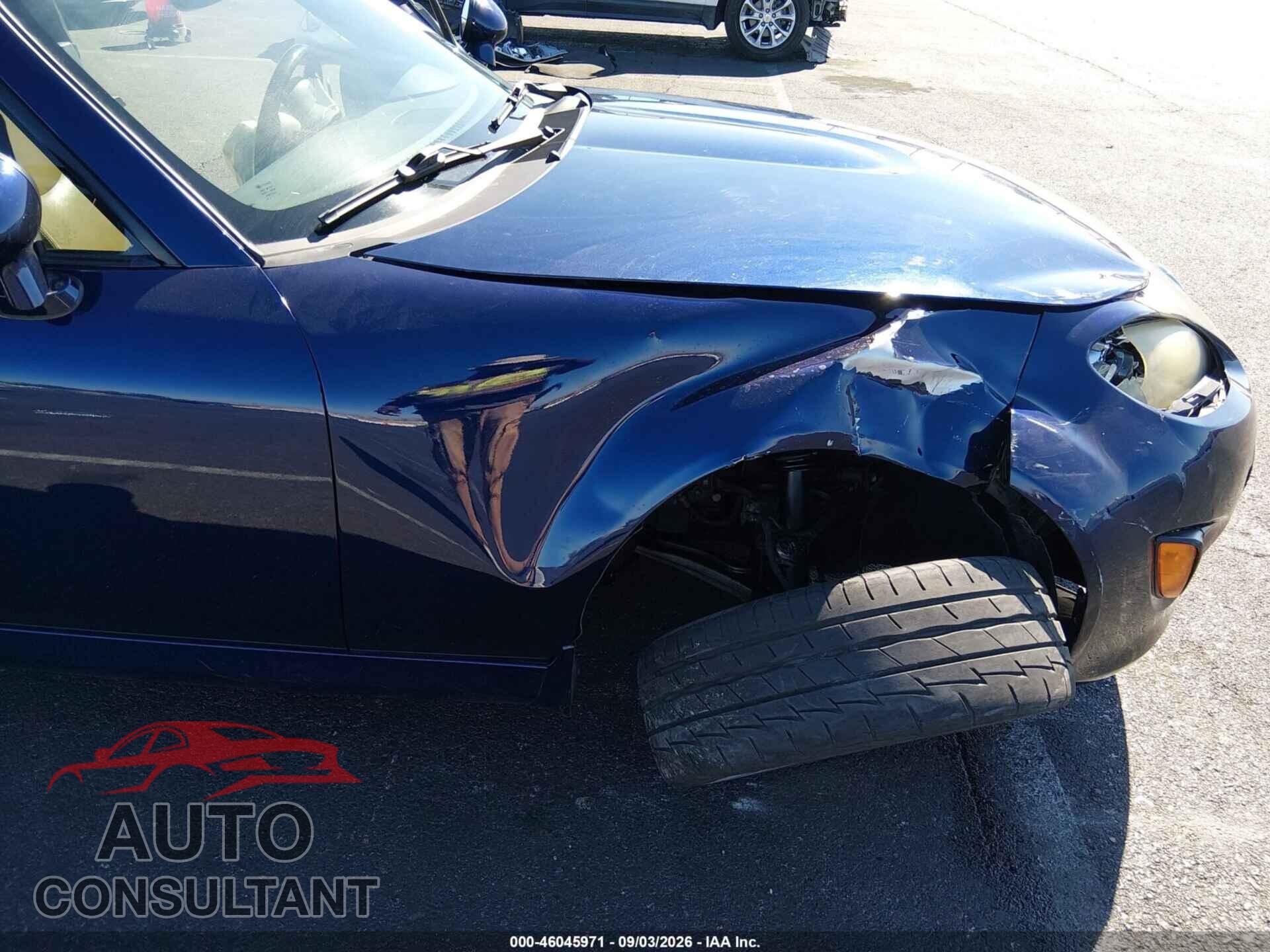 MAZDA MX-5 MIATA 2011 - JM1NC2PF6B0219213