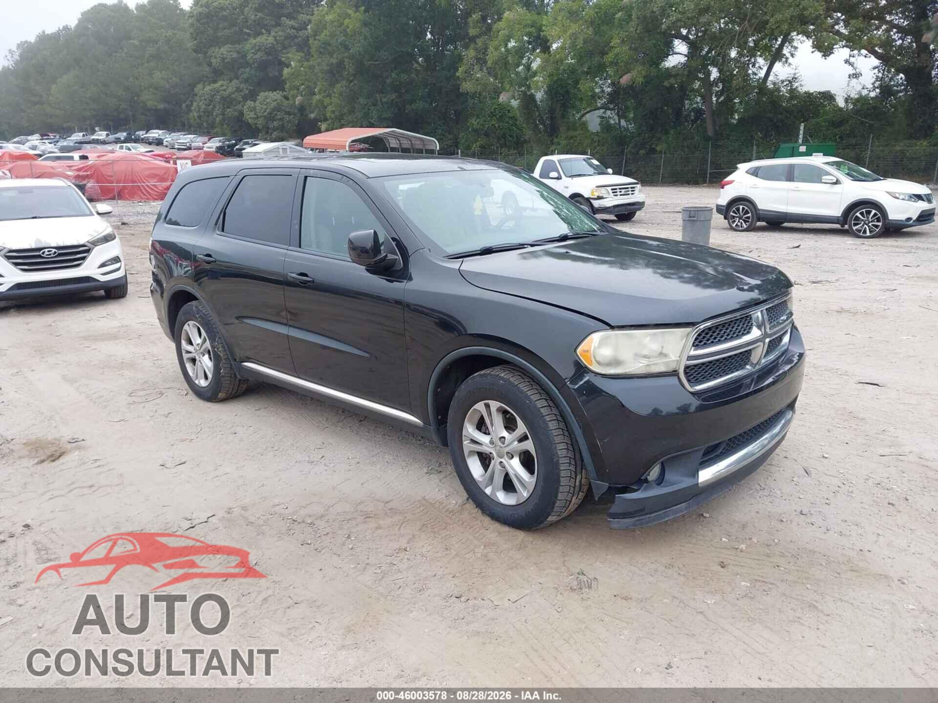 DODGE DURANGO 2012 - 1C4RDHAG1CC308481