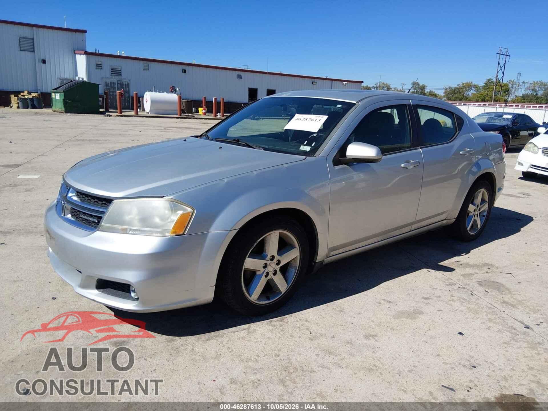 DODGE AVENGER 2011 - 1B3BD2FG9BN531606