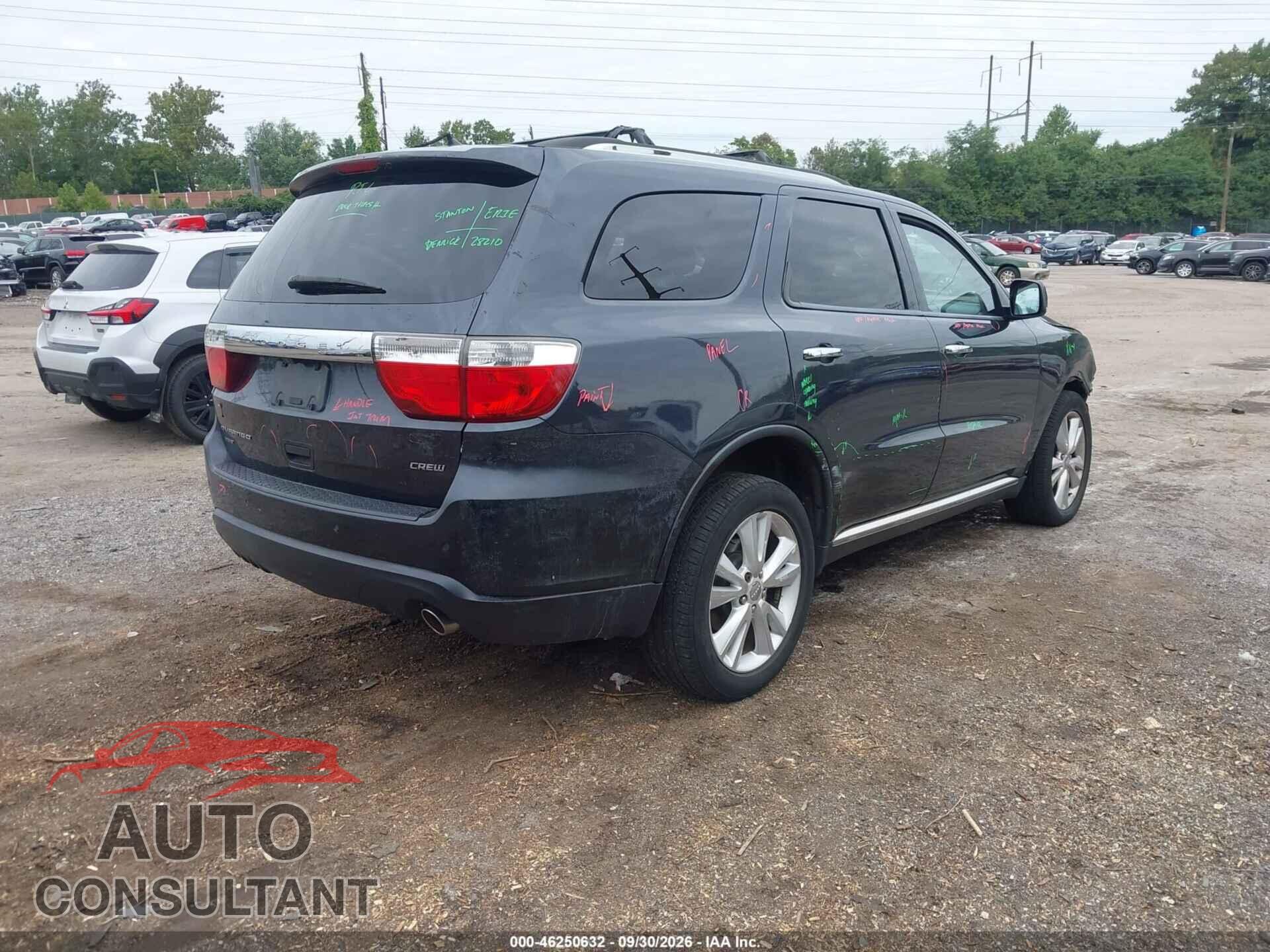 DODGE DURANGO 2013 - 1C4RDJDG6DC695811
