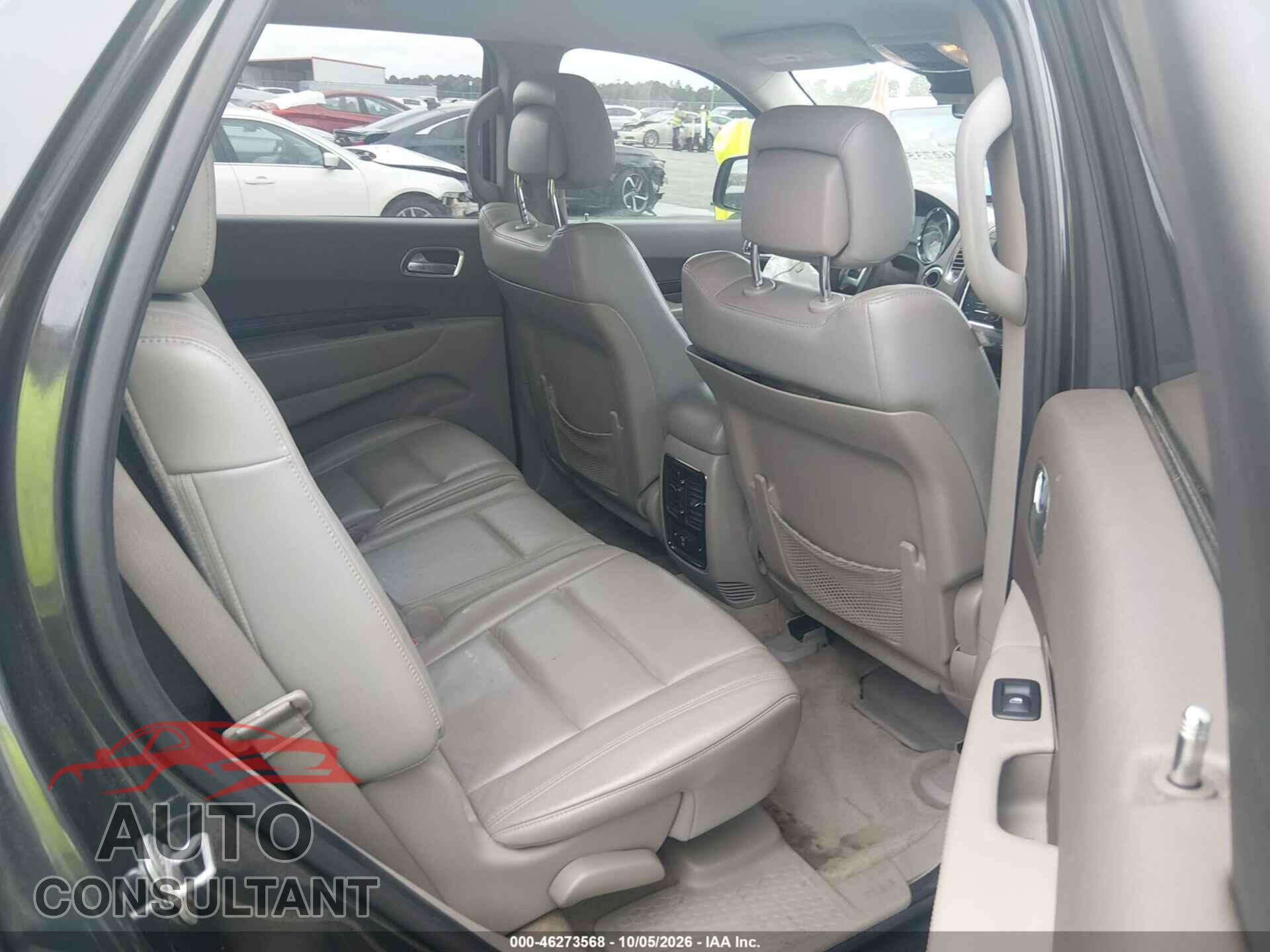 DODGE DURANGO 2011 - 1D4RD4GG3BC598515