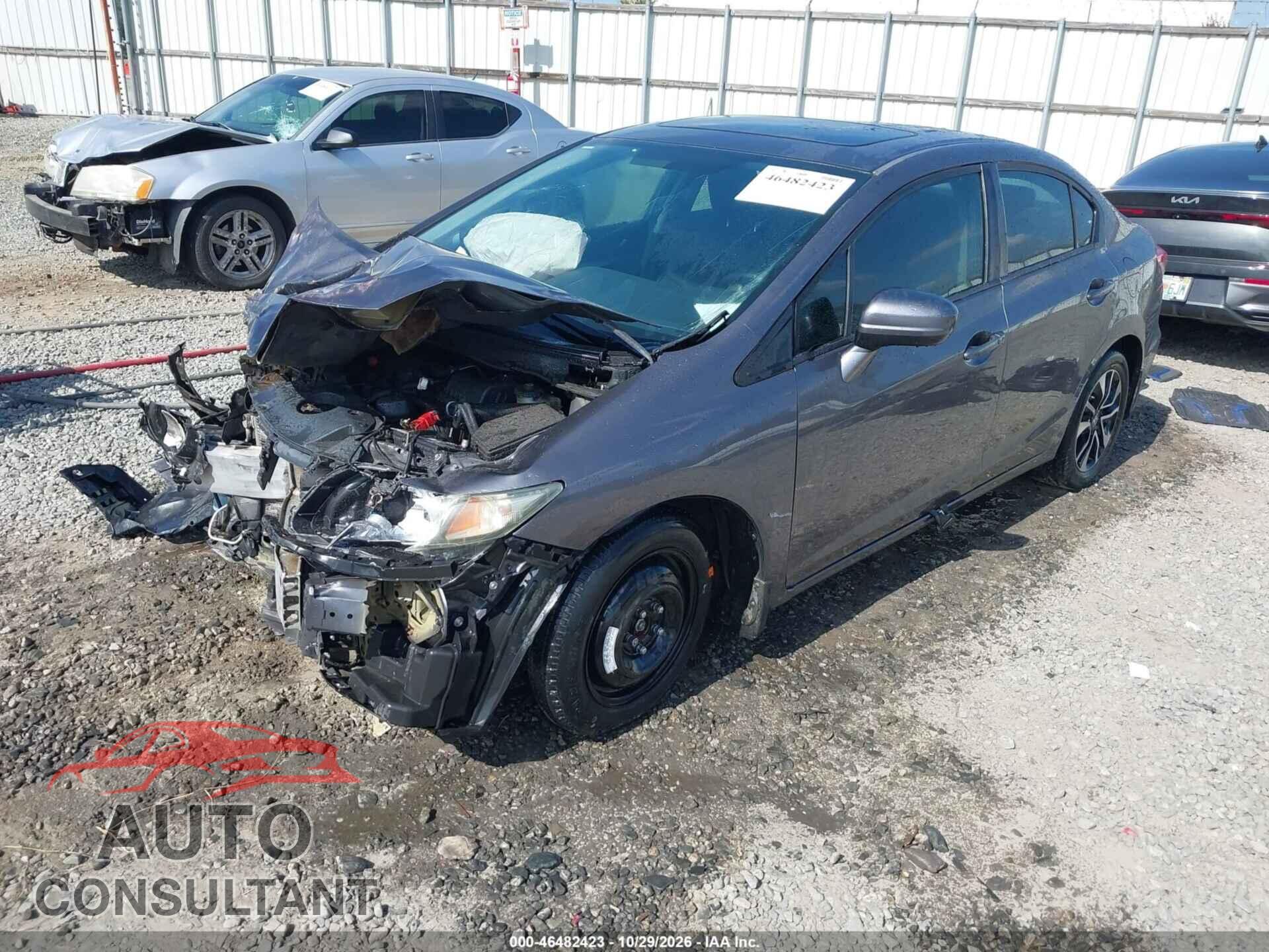 HONDA CIVIC 2014 - 2HGFB2F87EH524439