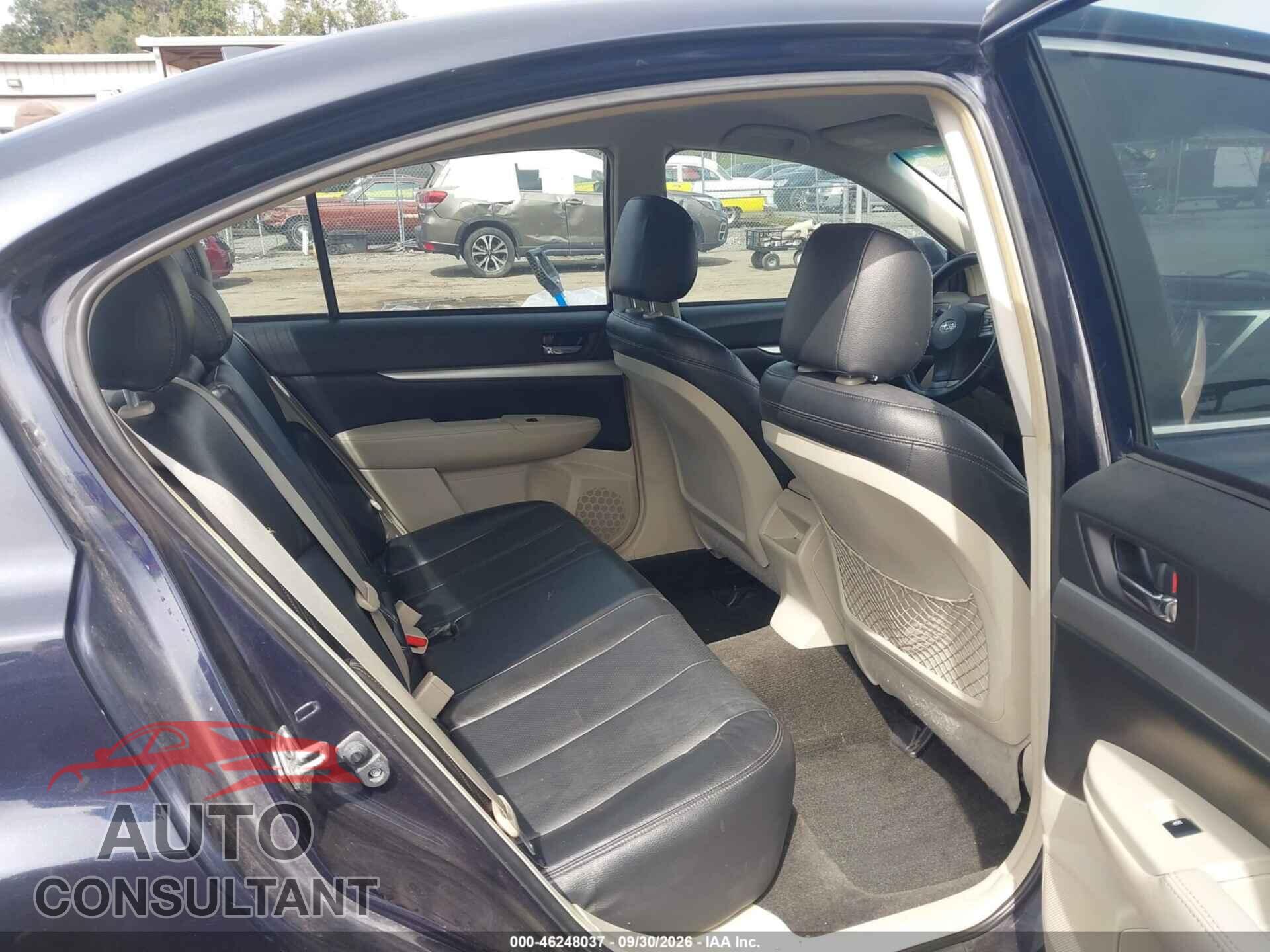 SUBARU LEGACY 2014 - 4S3BMCC69E3012300