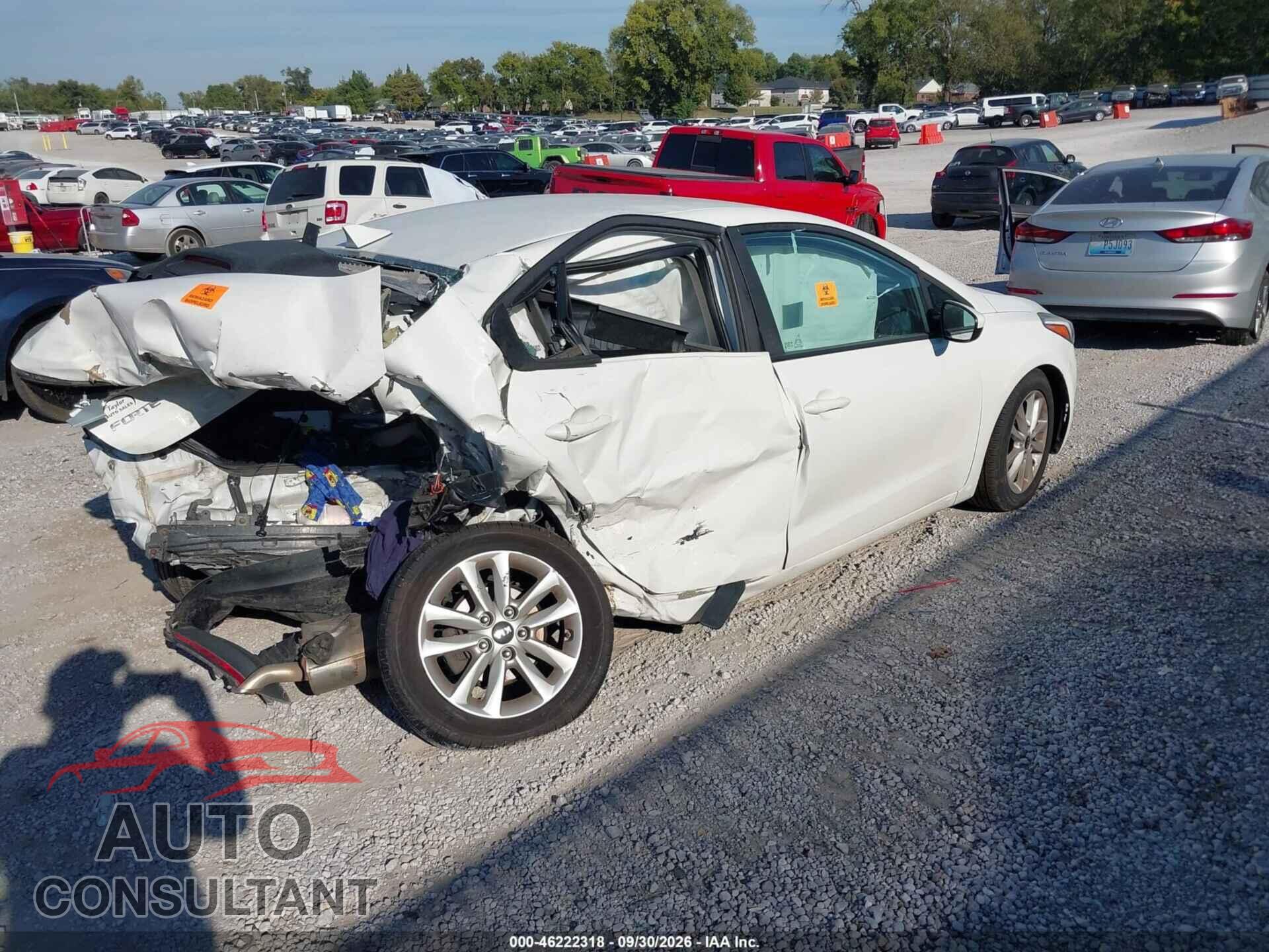 KIA FORTE 2017 - 3KPFK4A74HE070286