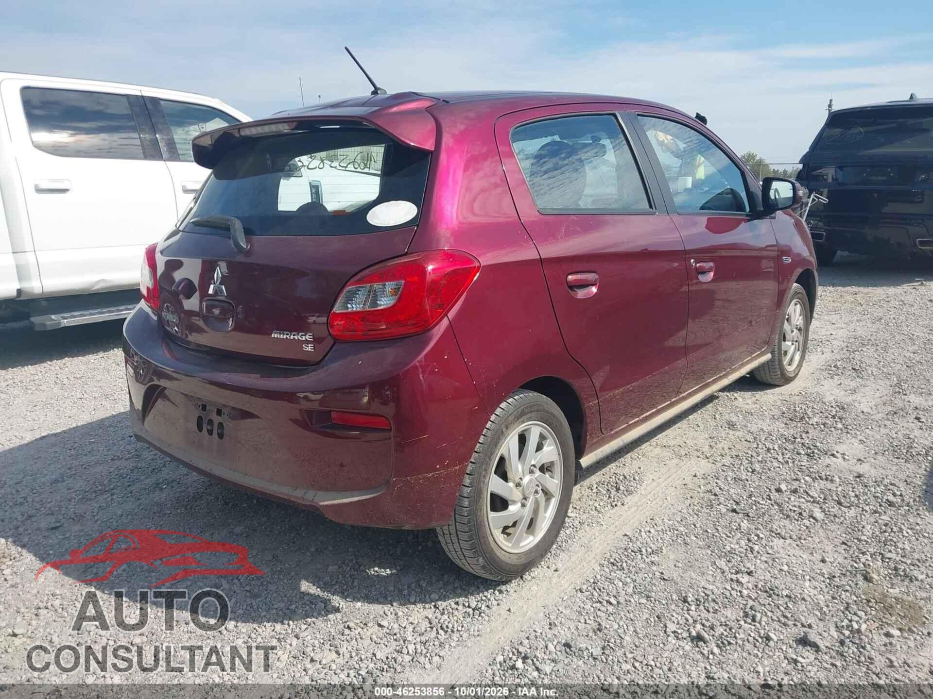MITSUBISHI MIRAGE 2017 - ML32A4HJ9HH000282