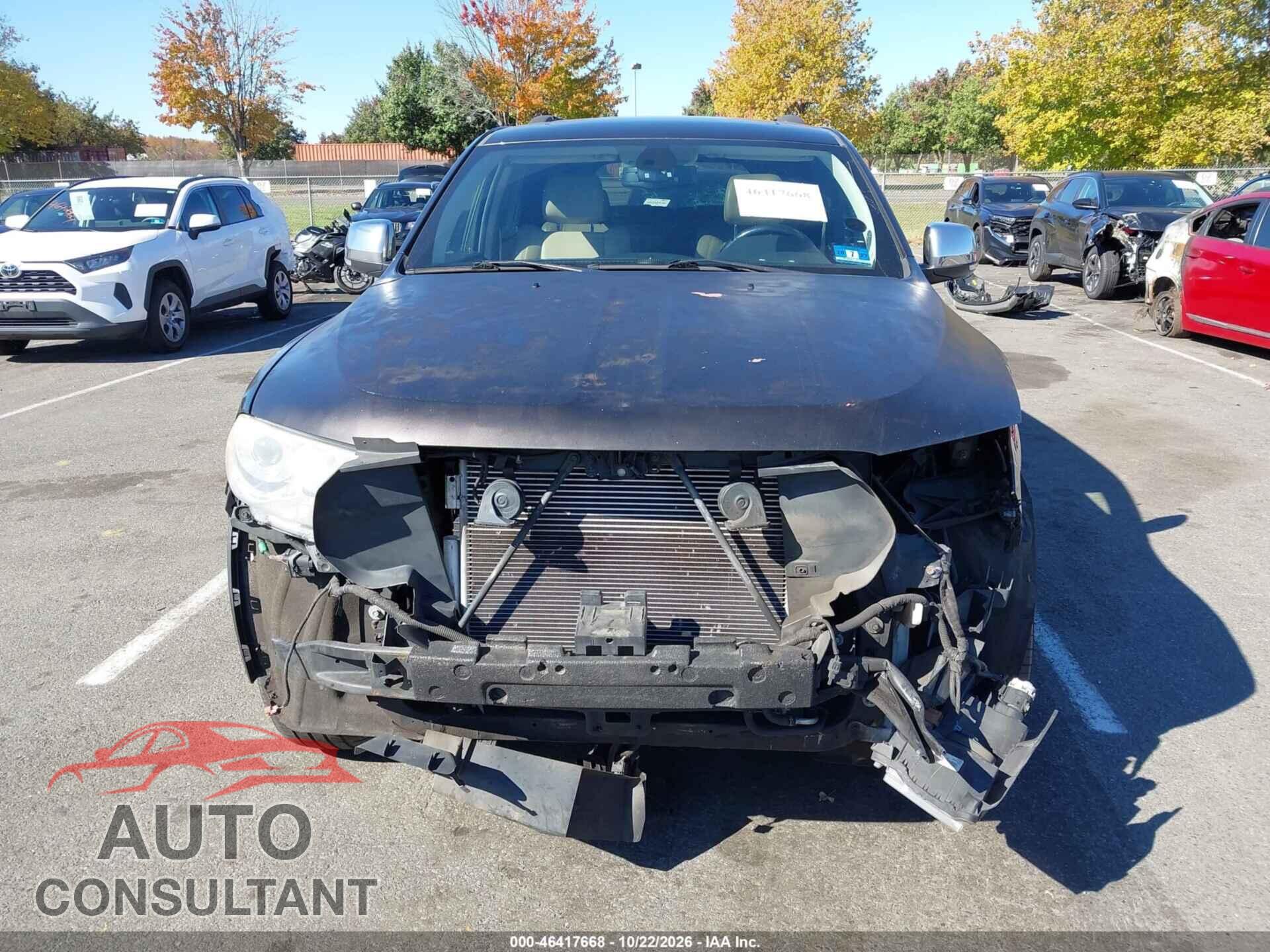 DODGE DURANGO 2012 - 1C4SDJET2CC277970