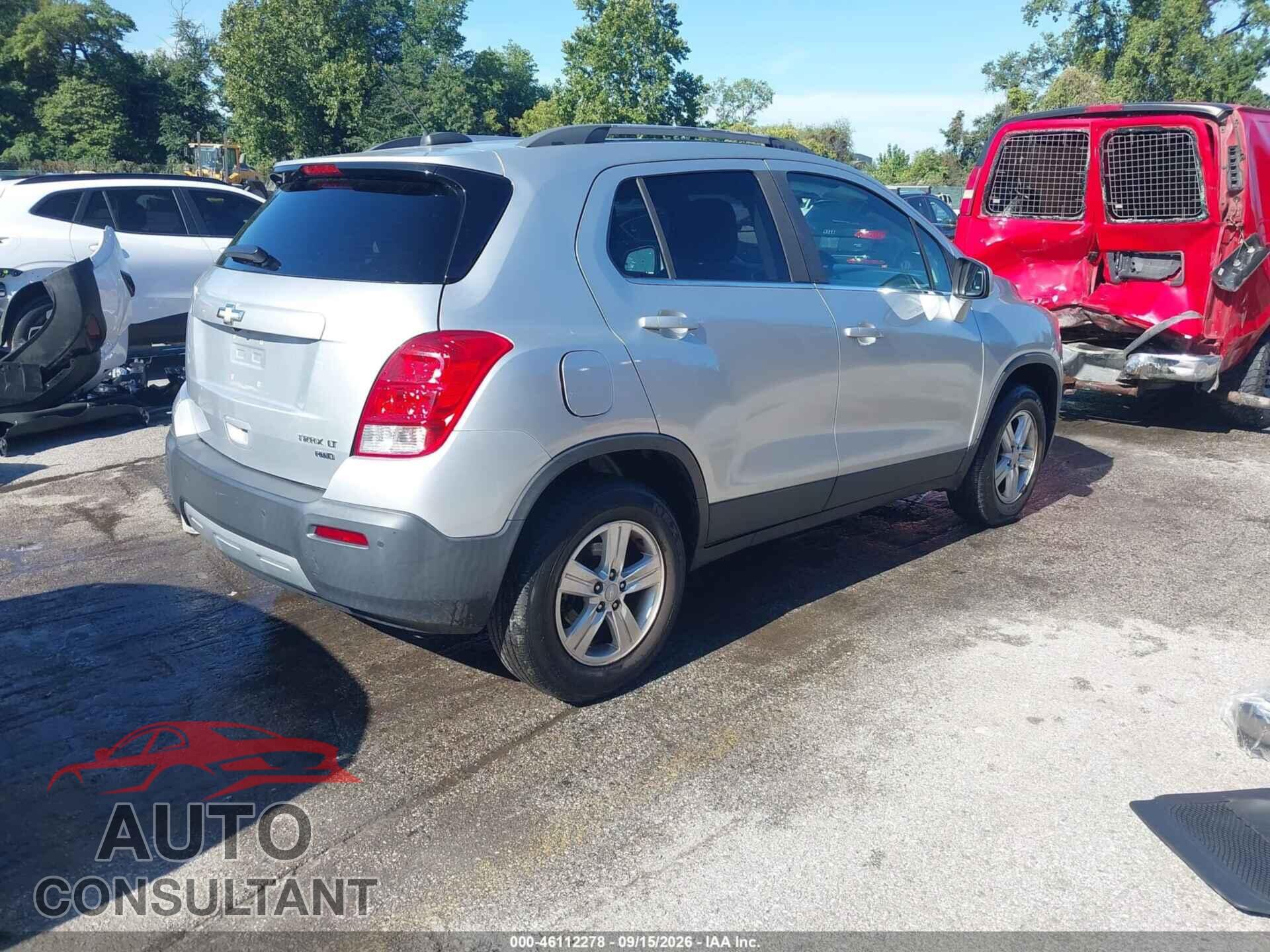CHEVROLET TRAX 2015 - 3GNCJRSB6FL215544