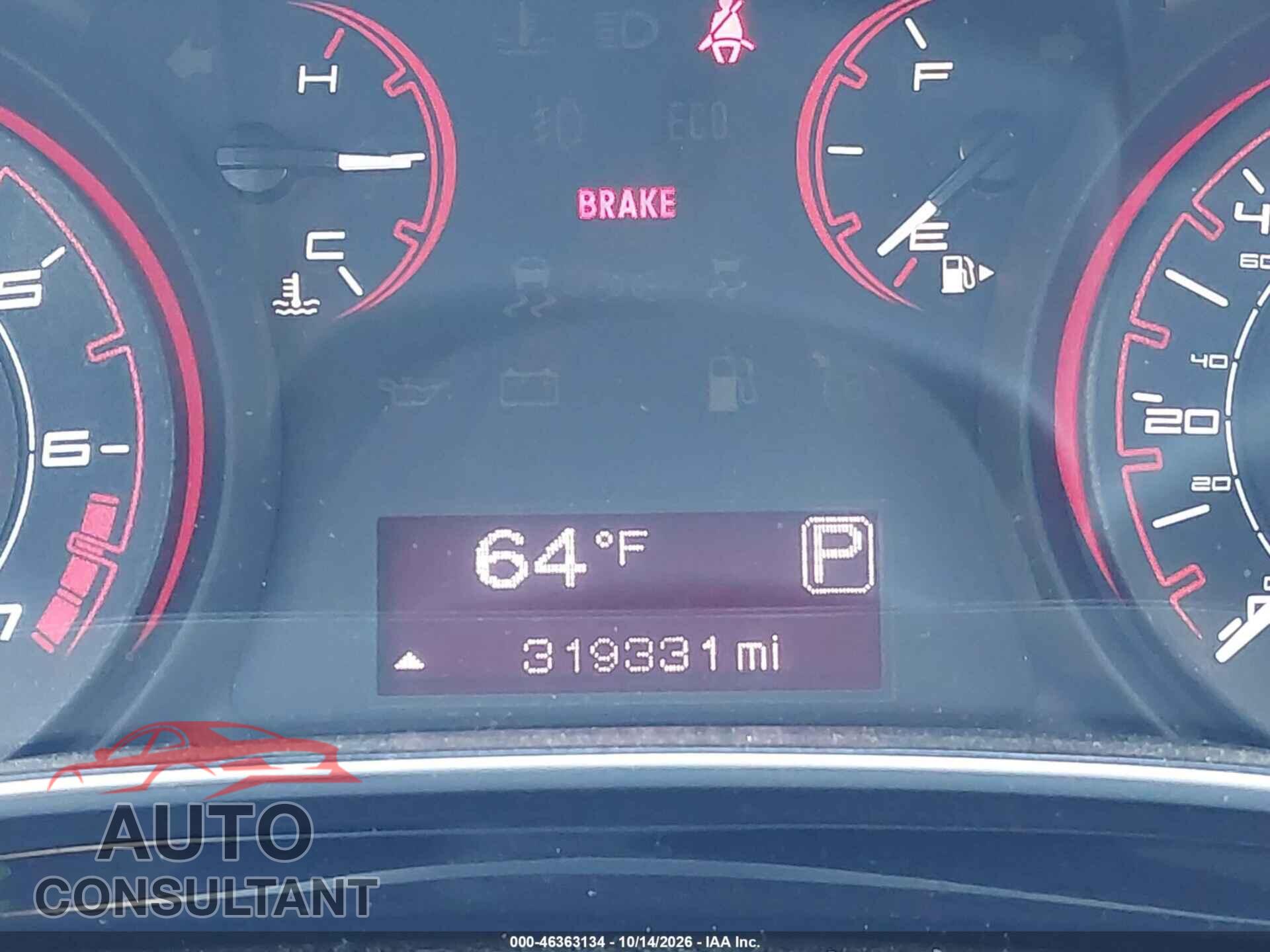 DODGE DART 2013 - 1C3CDFBA3DD310656