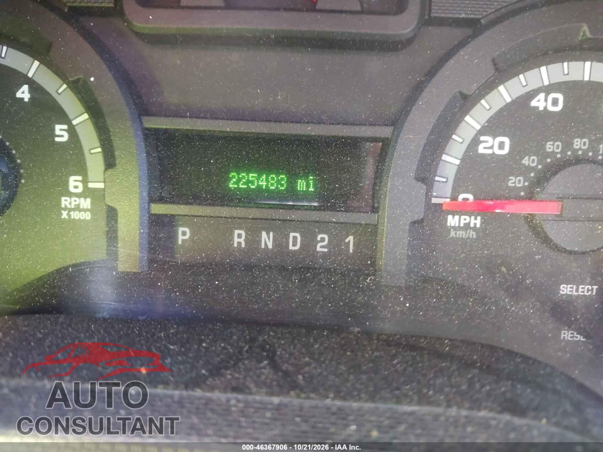 FORD E-350 SUPER DUTY 2010 - 1FDNE3BL2ADA59010