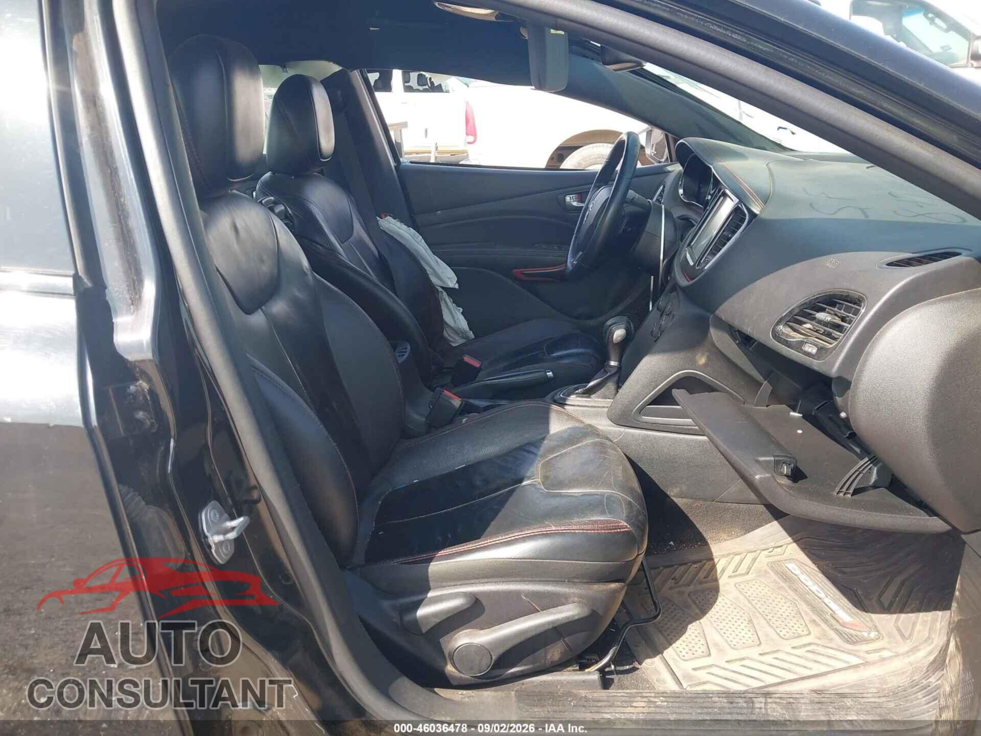 DODGE DART 2016 - 1C3CDFEB9GD539254