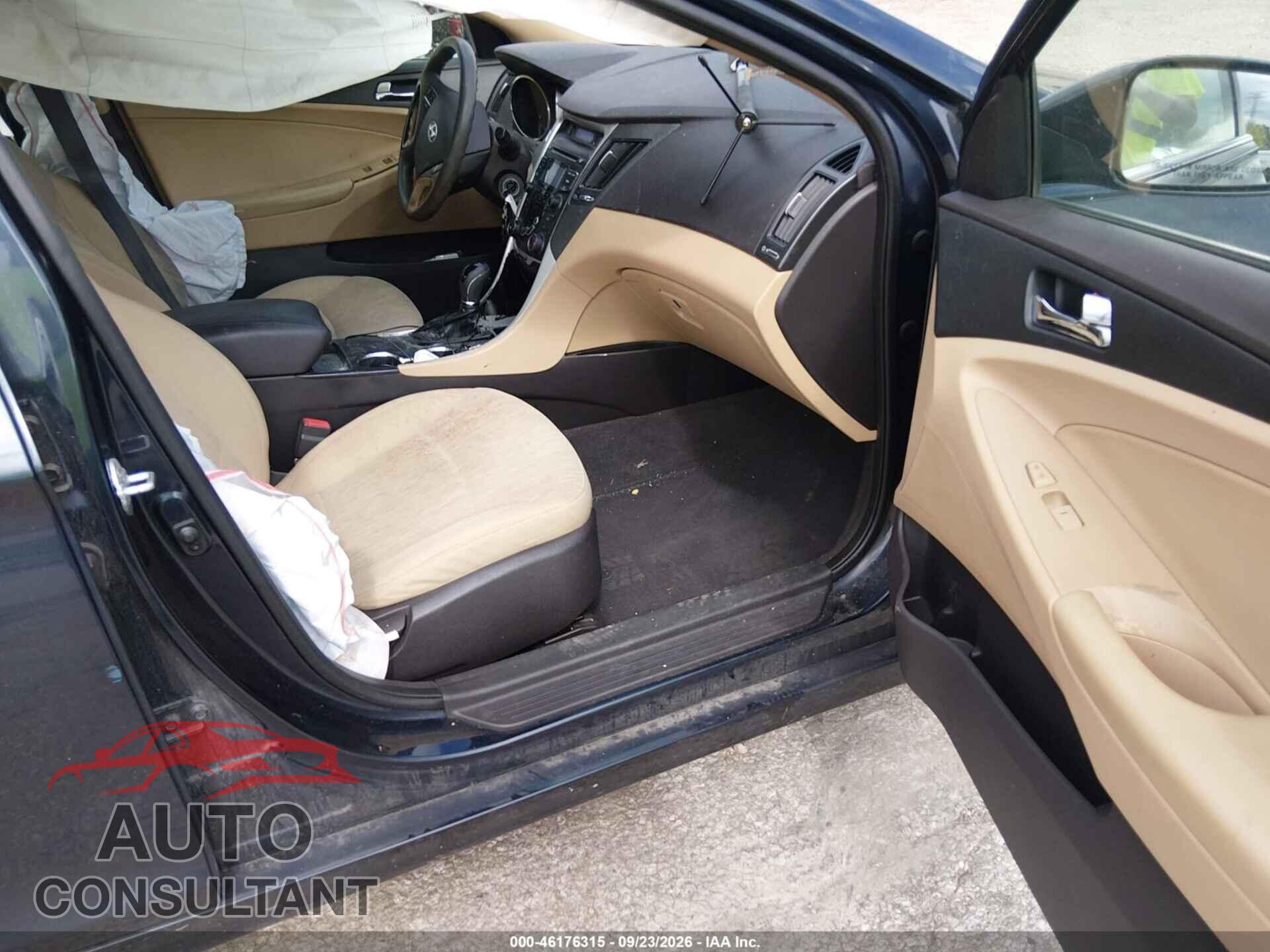 HYUNDAI SONATA 2012 - 5NPEB4AC8CH407295