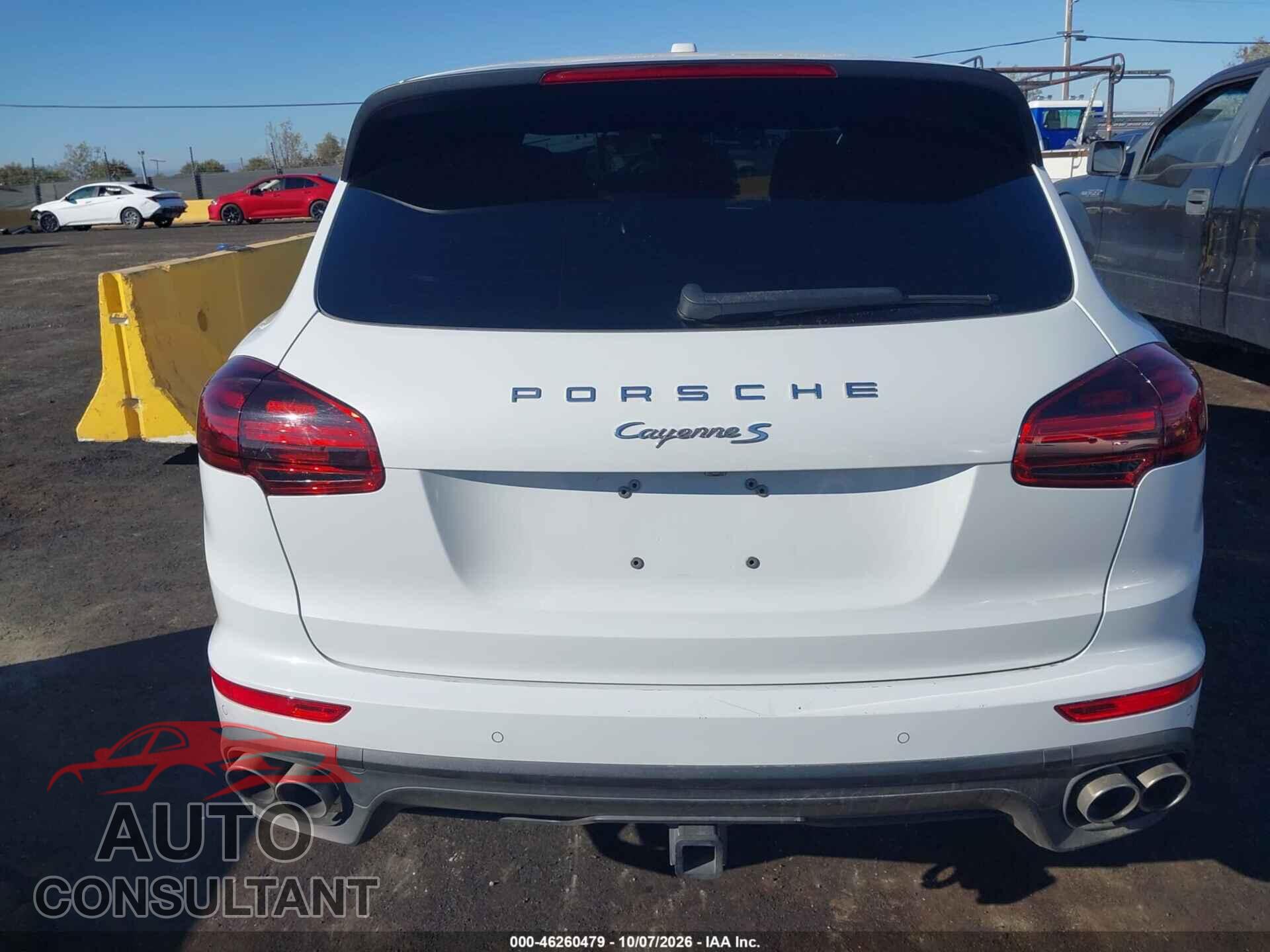 PORSCHE CAYENNE 2016 - WP1AB2A27GLA96047