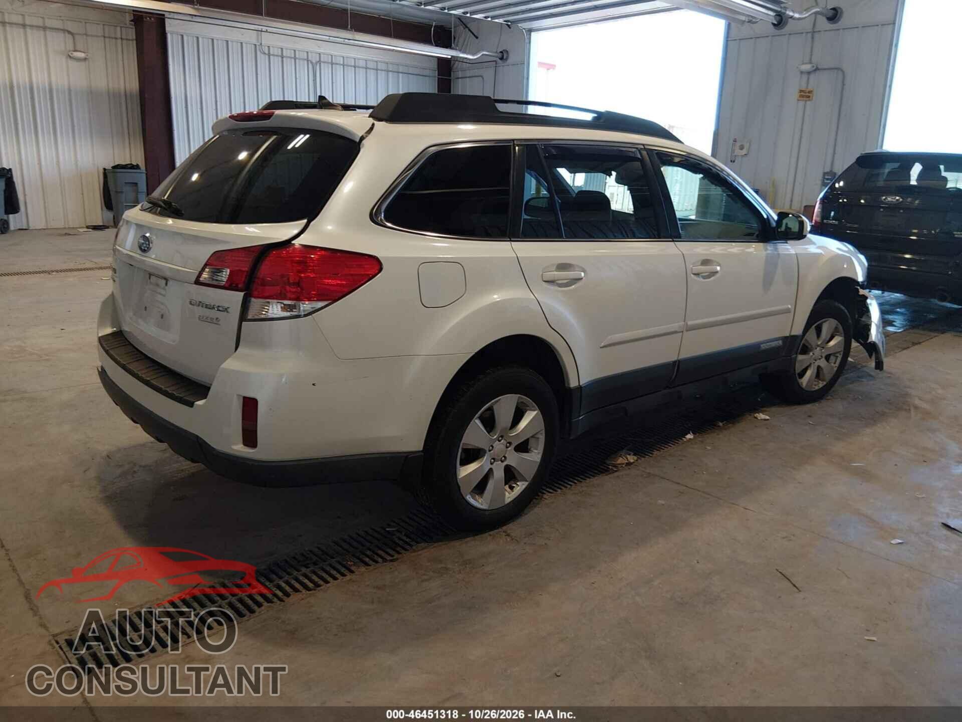 SUBARU OUTBACK 2011 - 4S4BRBKC0B3411560