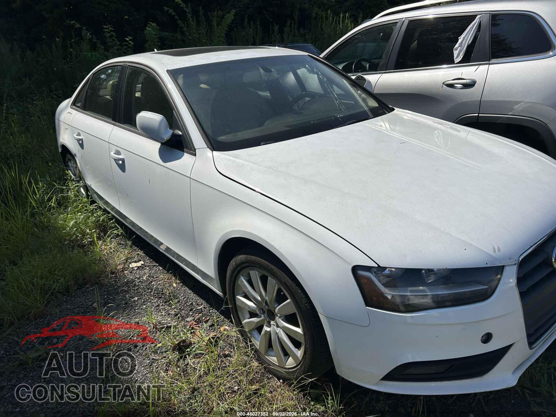AUDI A4 2013 - WAUAFAFL9DN038794