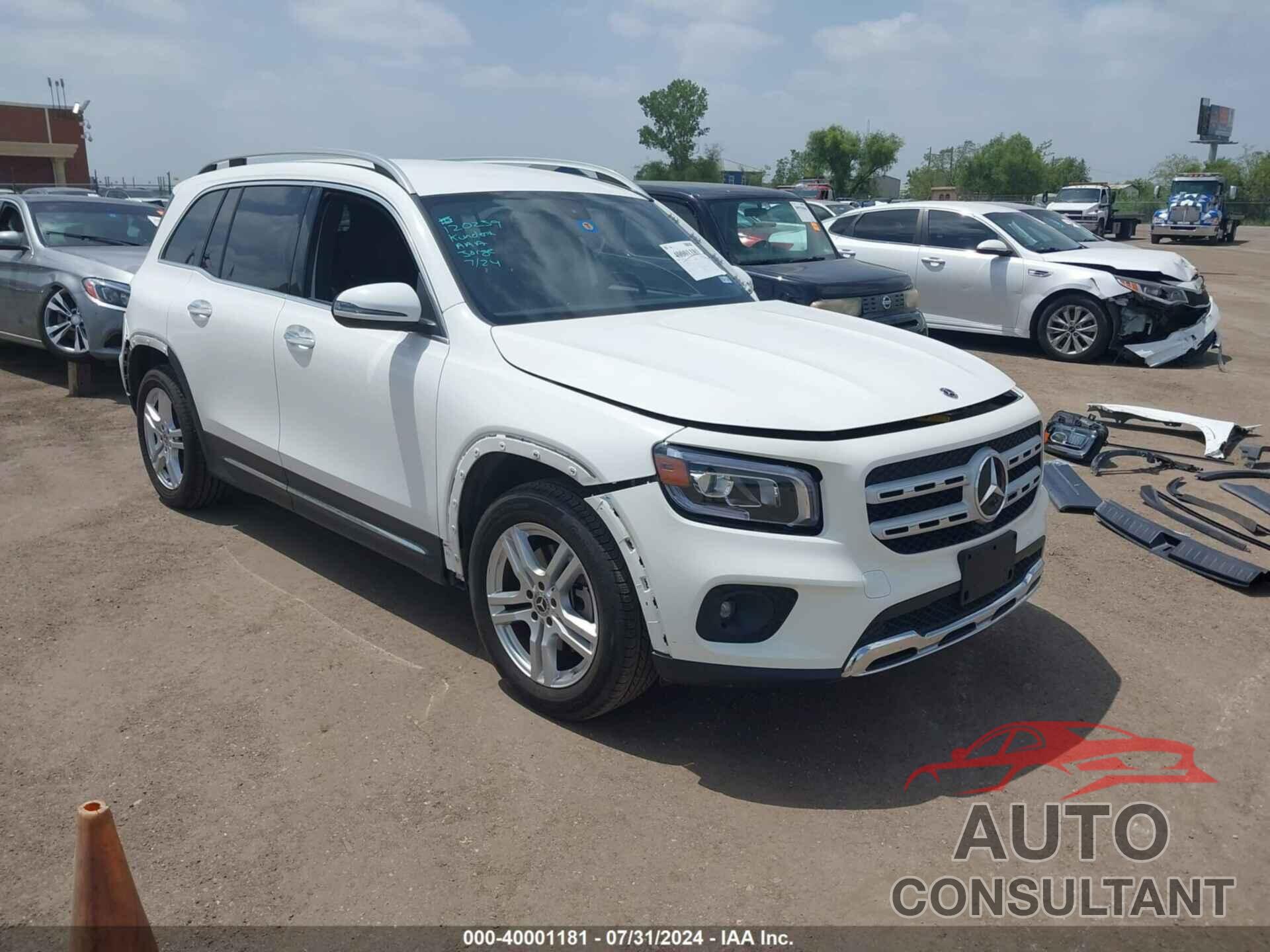 MERCEDES-BENZ GLB 250 2021 - W1N4M4GB7MW132415