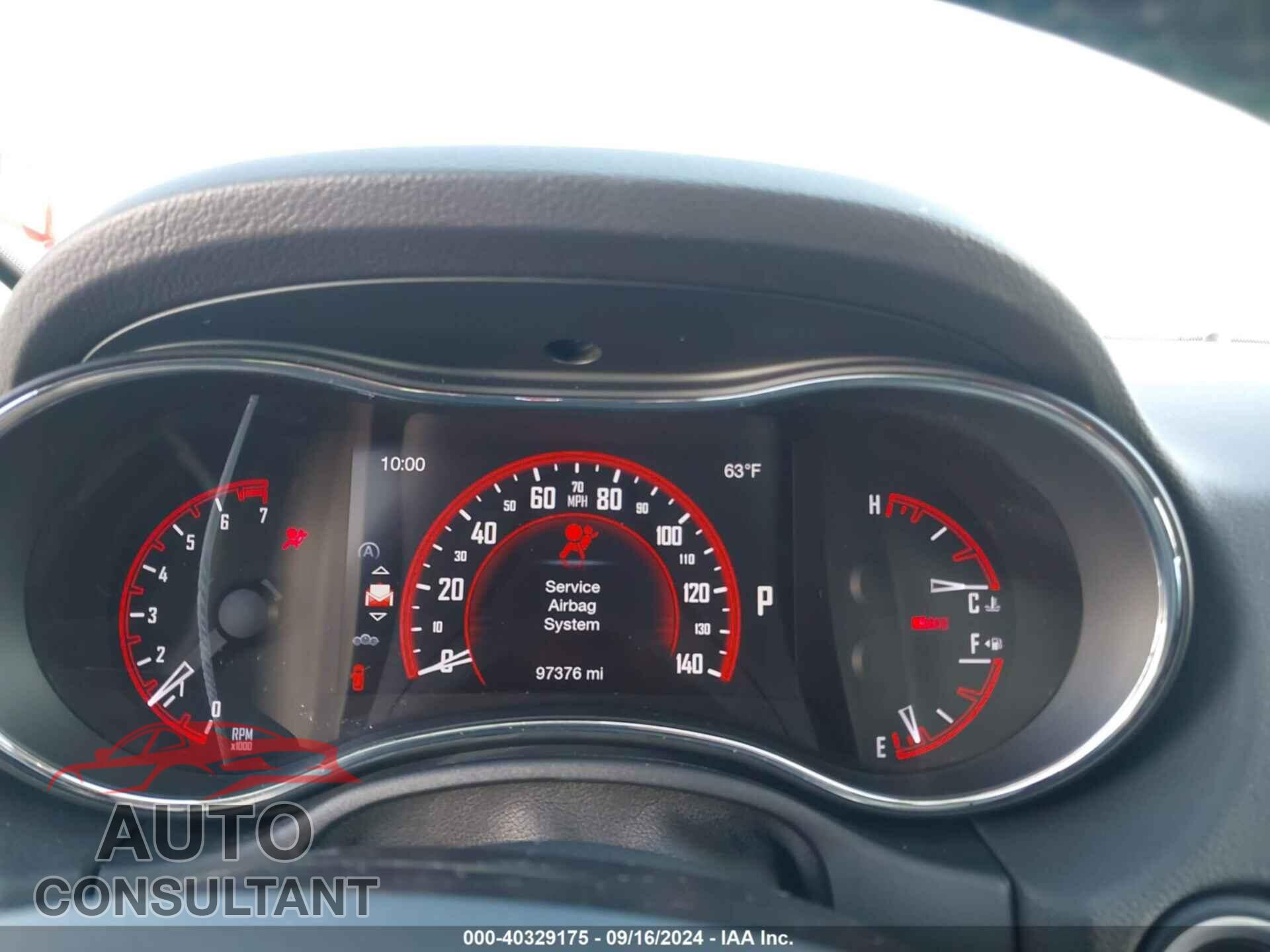 DODGE DURANGO 2017 - 1C4RDJDG9HC870171