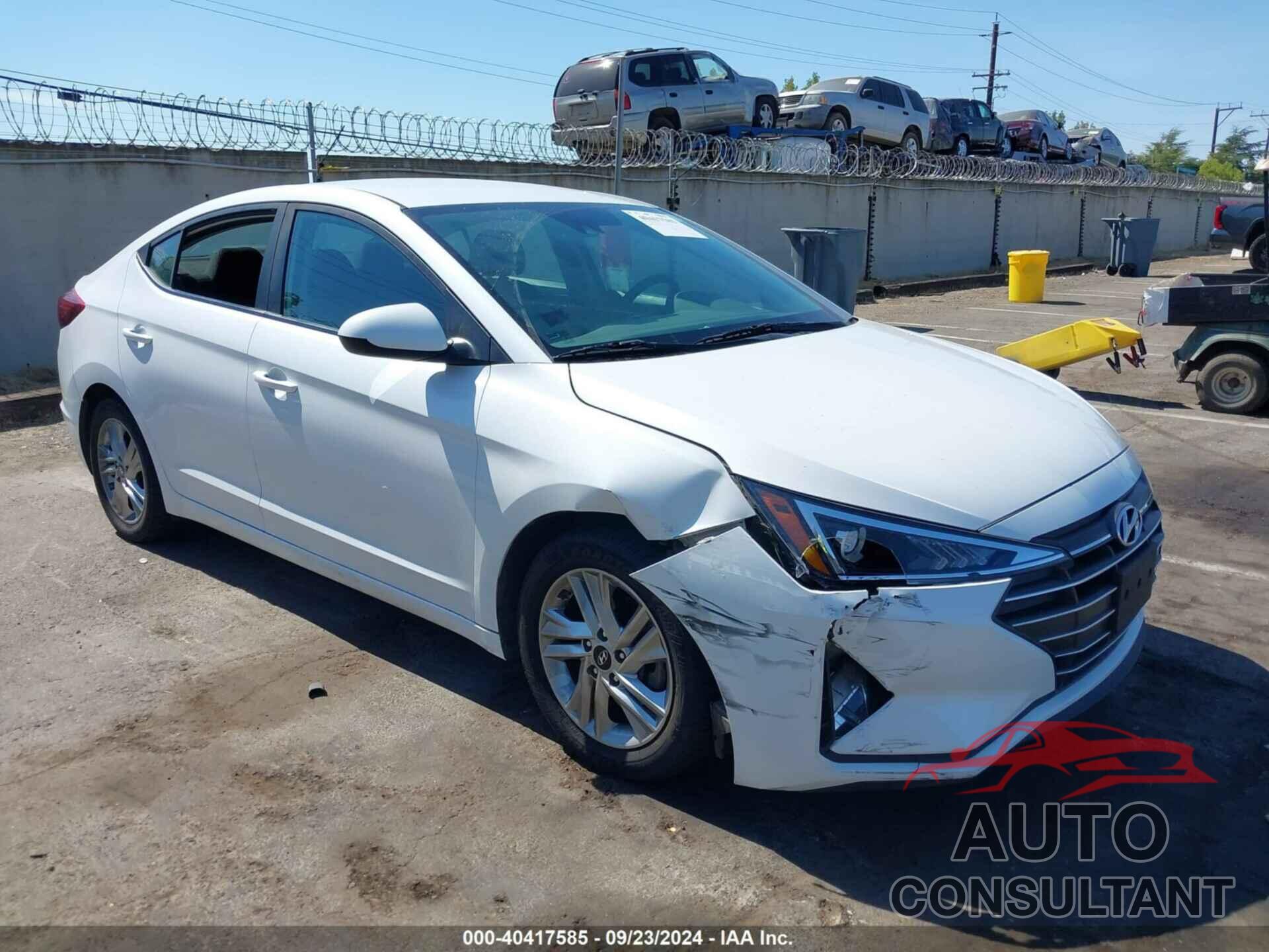 HYUNDAI ELANTRA 2020 - 5NPD84LF4LH575498