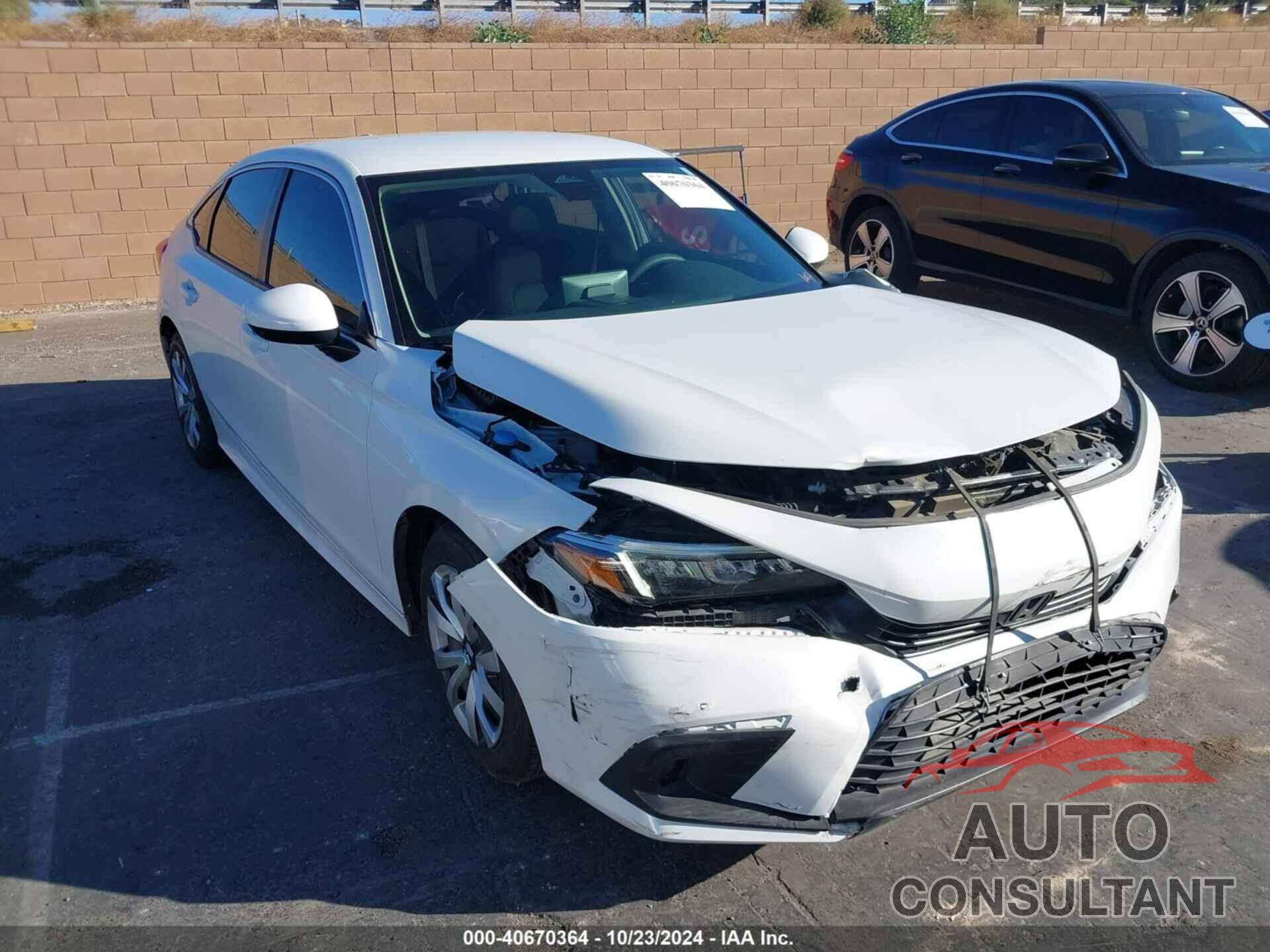 HONDA CIVIC 2022 - 2HGFE2F26NH518294