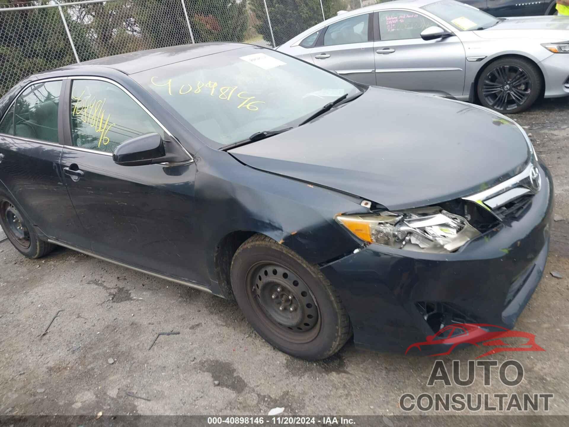TOYOTA CAMRY 2012 - 4T4BF1FK9CR173777