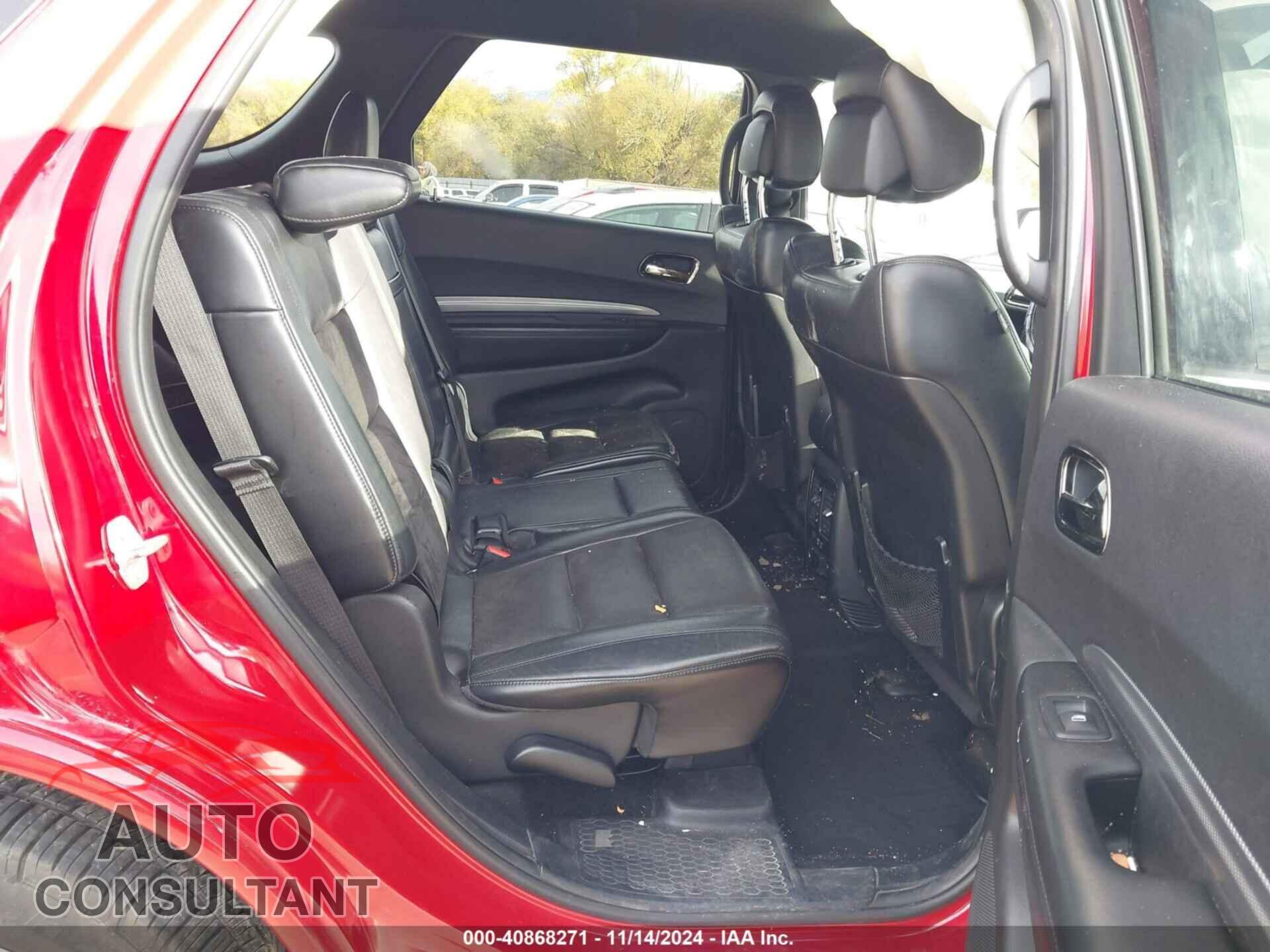 DODGE DURANGO 2019 - 1C4RDJDG5KC722574