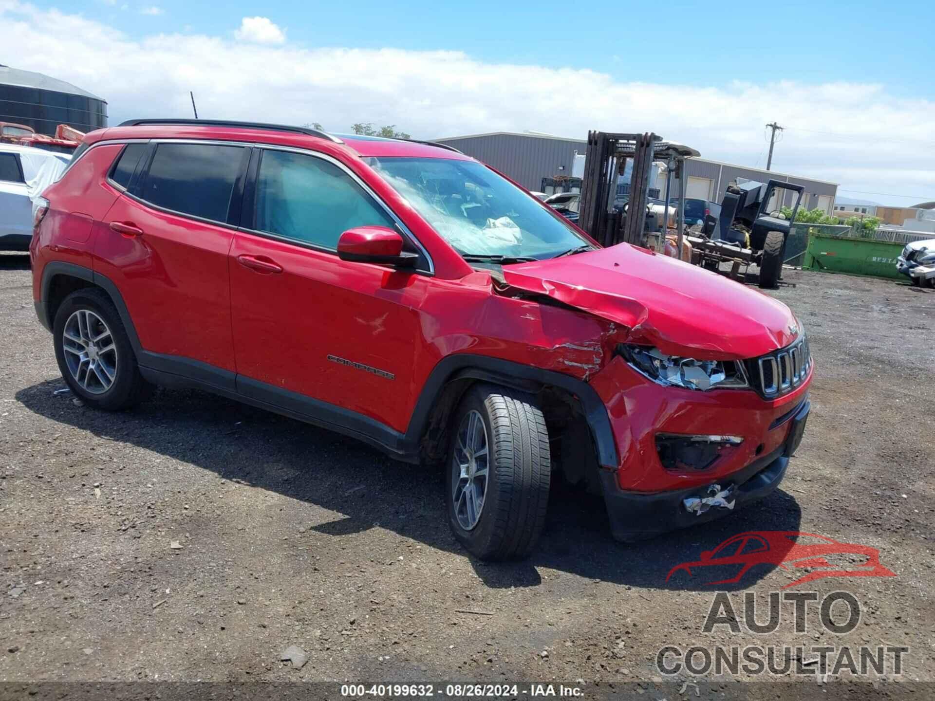 JEEP COMPASS 2019 - 3C4NJCBB0KT637463