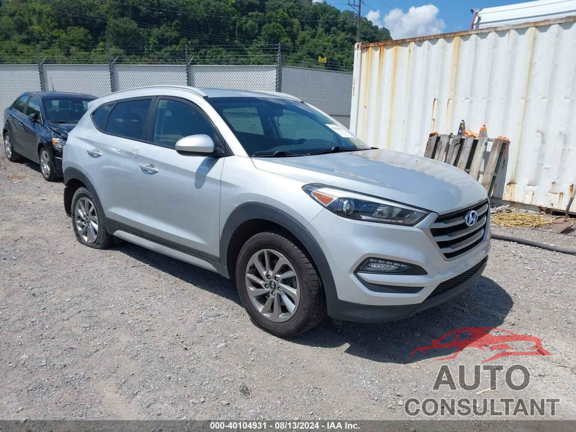 HYUNDAI TUCSON 2018 - KM8J3CA42JU736314