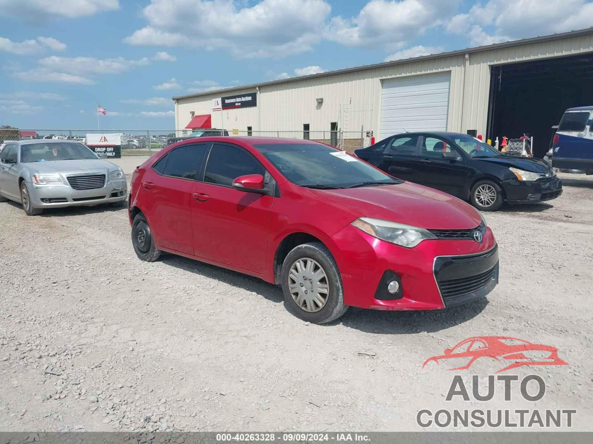 TOYOTA COROLLA 2016 - 5YFBURHE3GP483453