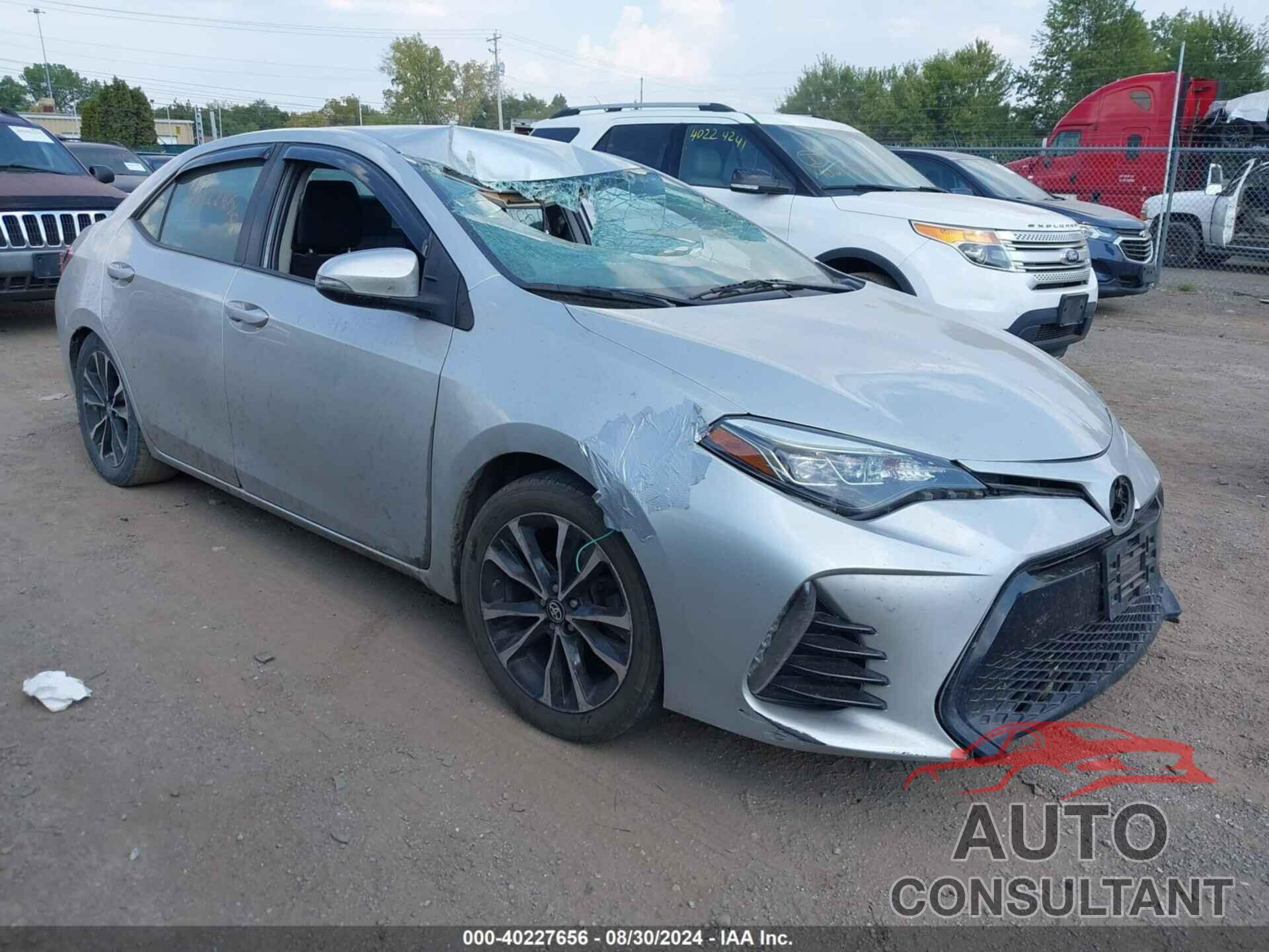 TOYOTA COROLLA 2018 - 2T1BURHE3JC003290
