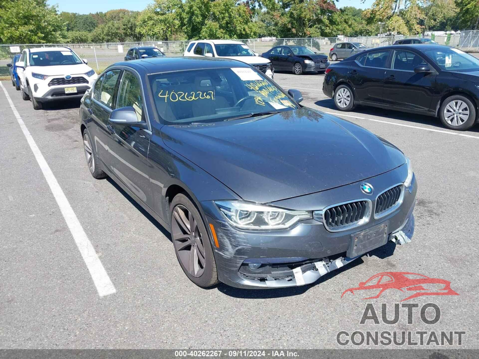 BMW 330I 2017 - WBA8D9G56HNU59719