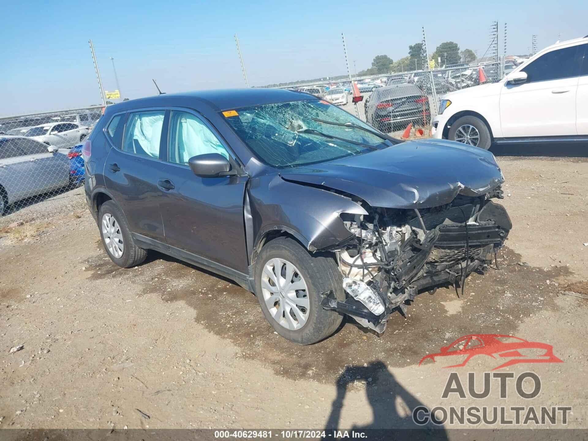 NISSAN ROGUE 2016 - KNMAT2MT7GP652112