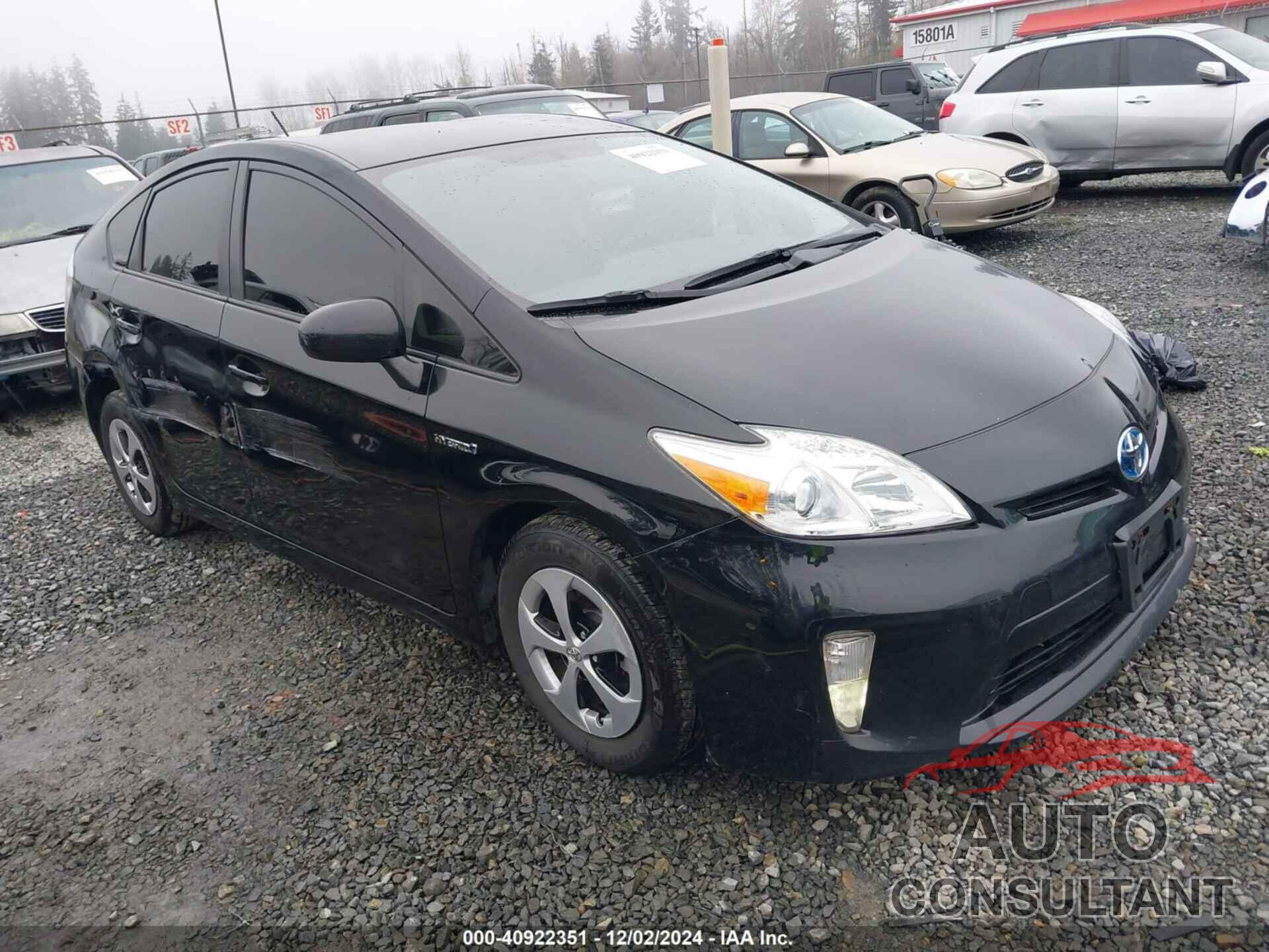 TOYOTA PRIUS 2014 - JTDKN3DUXE1753612