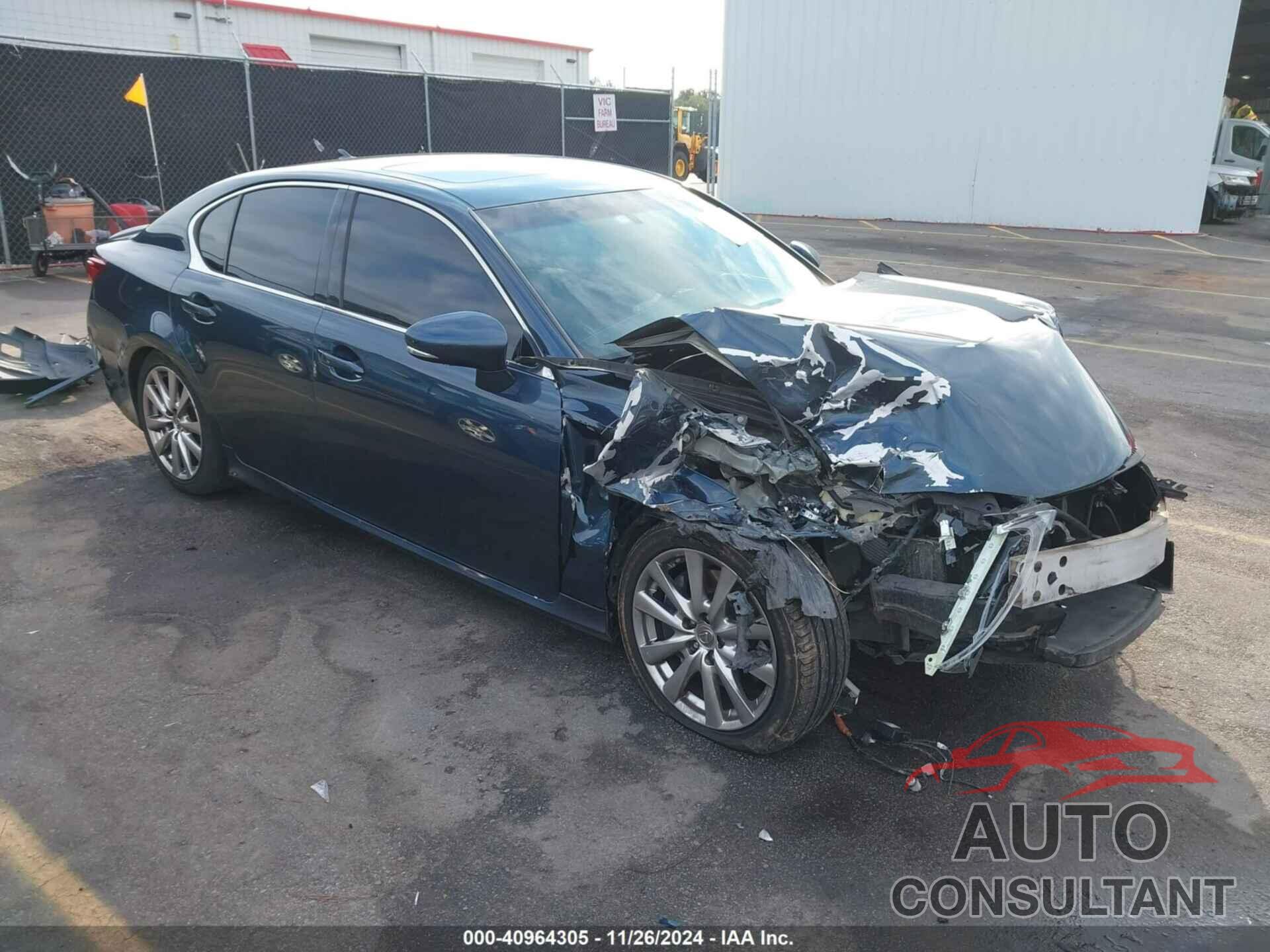 LEXUS GS 350 2013 - JTHBE1BL9D5015417