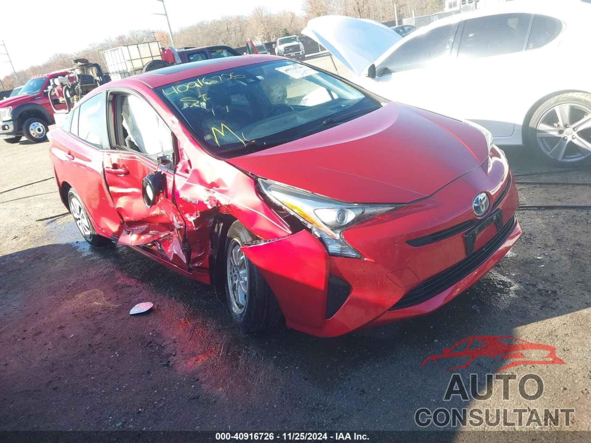 TOYOTA PRIUS 2016 - JTDKARFU1G3527381