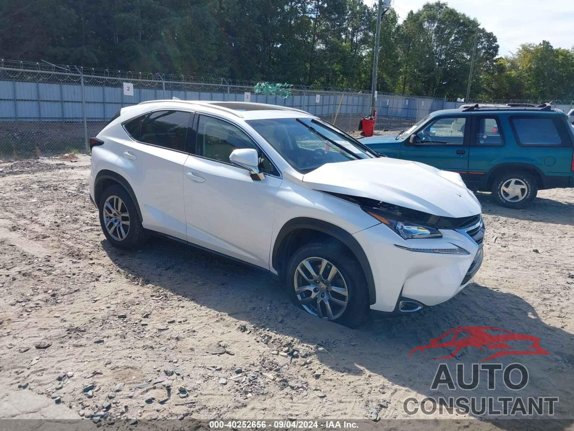 LEXUS NX 200T 2016 - JTJBARBZ8G2088233