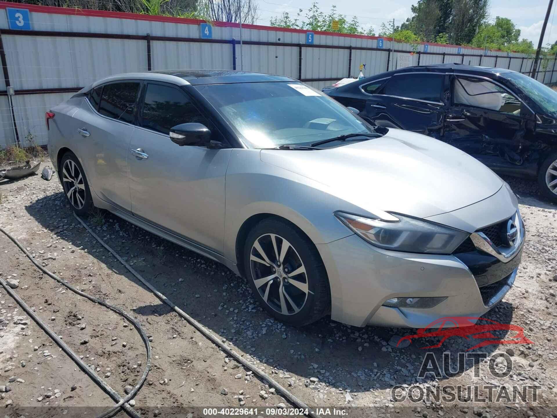 NISSAN MAXIMA 2017 - 1N4AA6AP3HC396540