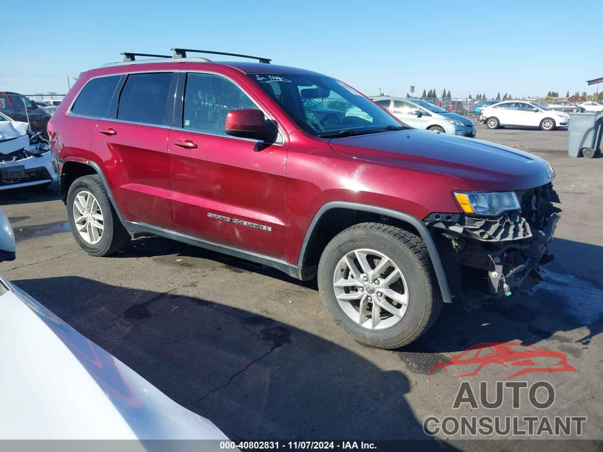 JEEP GRAND CHEROKEE 2017 - 1C4RJFAGXHC608718