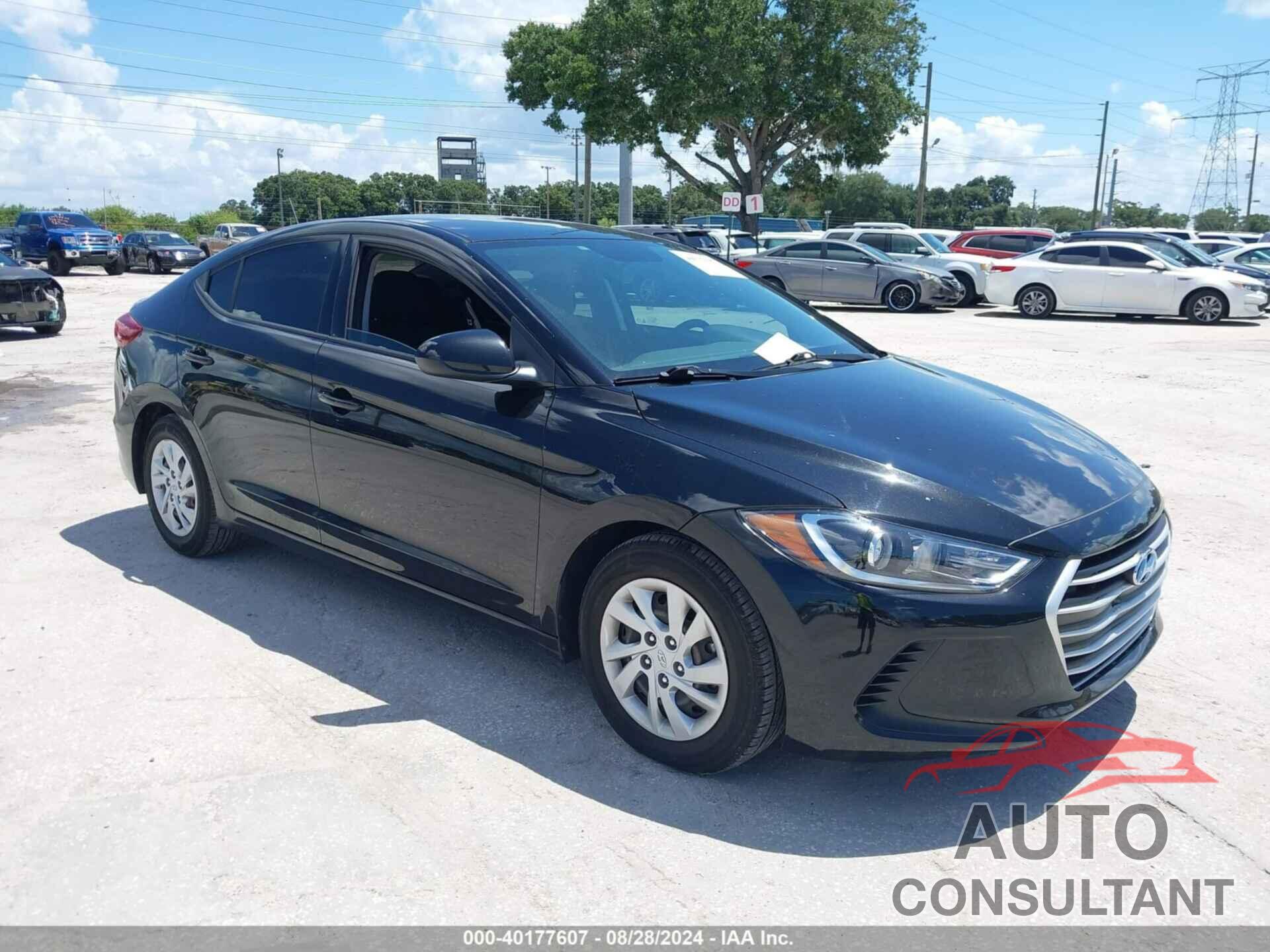 HYUNDAI ELANTRA 2018 - 5NPD74LF9JH308387