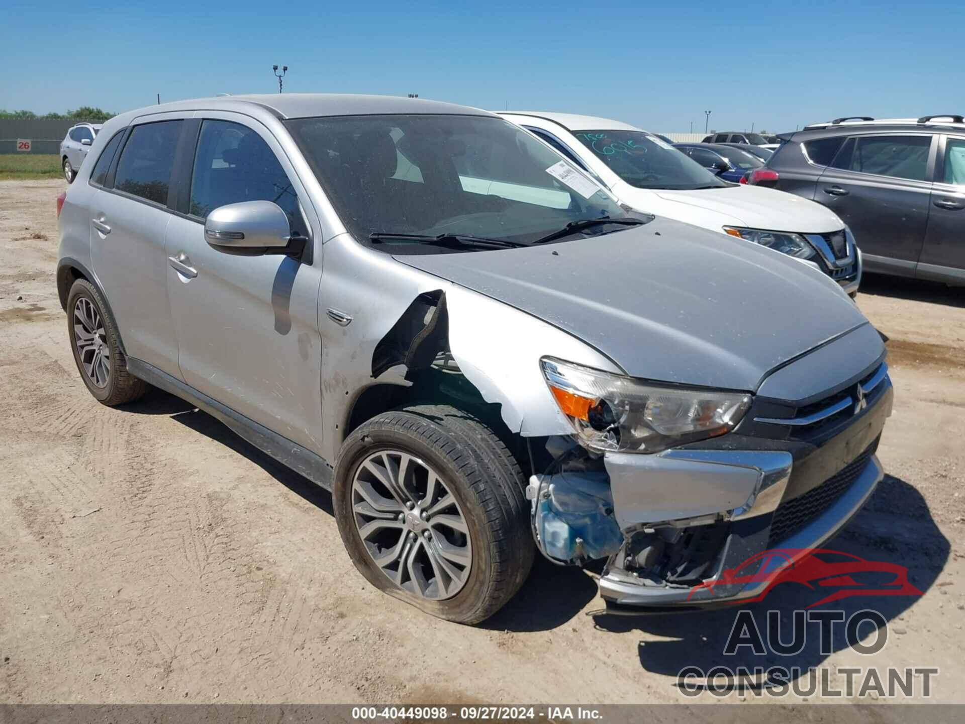 MITSUBISHI OUTLANDER SPORT 2019 - JA4AP3AU0KU031404